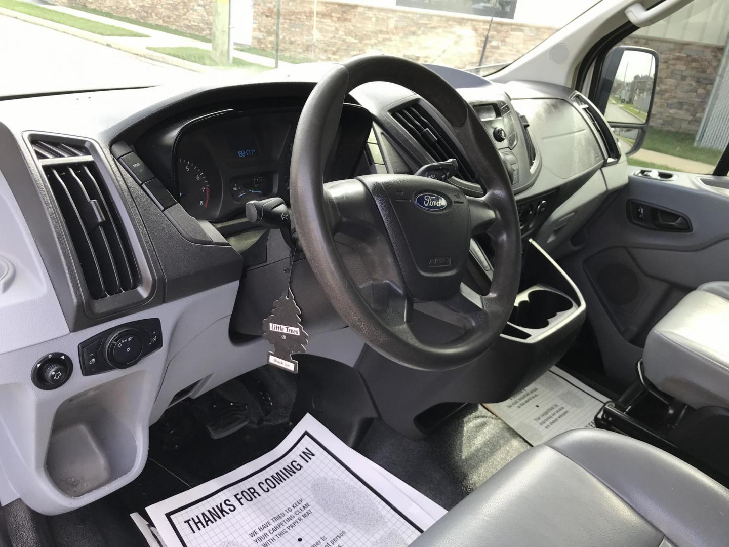 2015 White /Gray Ford Transit 150 Van Med. Roof 148-in. WB (1FTNE2CM7FK) with an 3.7L V6 DOHC 24V engine, 6-Speed Automatic transmission, located at 577 Chester Pike, Prospect Park, PA, 19076, (610) 237-1015, 39.886154, -75.302338 - 15 Ford Transit 150 Cargo Van: Medium Roof, ladder racks, bulkhead, new PA inspection, FLEET MAINTAINED! This vehicle comes inspected and has been given a bumper to bumper safety check. It is very clean, reliable, and well maintained. We offer a unique pay plan that is known for being the easiest - Photo#10