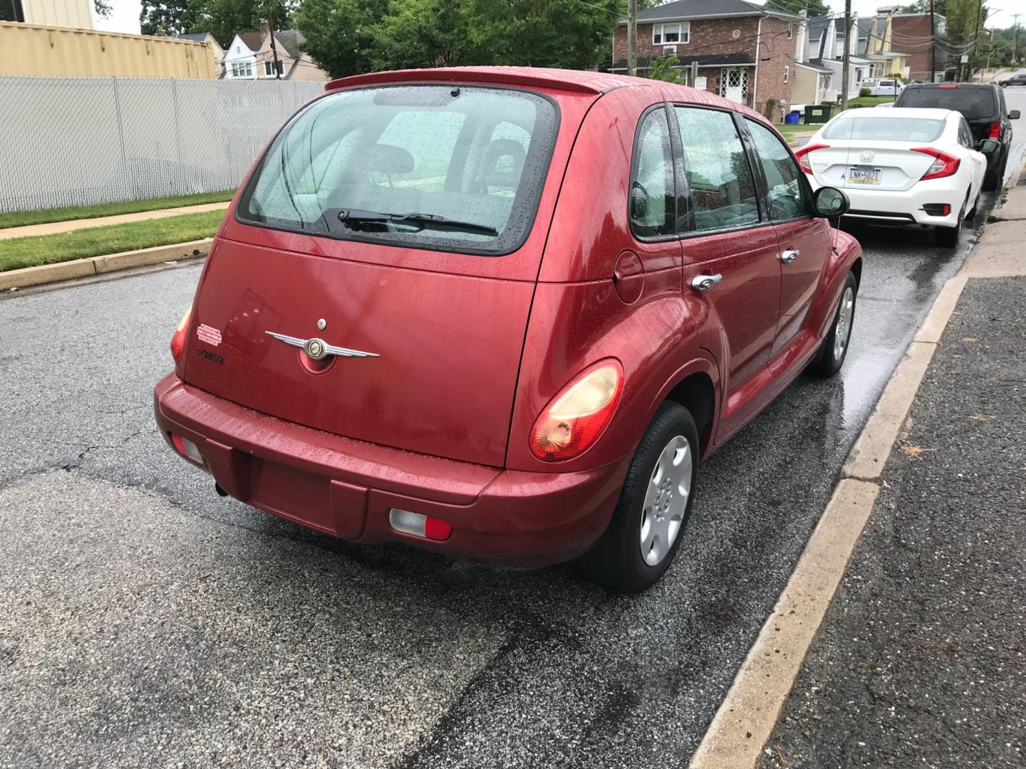 2007 Red /Tan Chrysler PT Cruiser Base (3A4FY48B57T) with an 2.4L L4 DOHC 16V engine, Automatic transmission, located at 577 Chester Pike, Prospect Park, PA, 19076, (610) 237-1015, 39.886154, -75.302338 - 07 Chrysler PT Cruiser: only 119k miles, great on gas, new PA inspection, SUPER clean, runs GREAT! *Vehicle sold as-is* - Photo#3