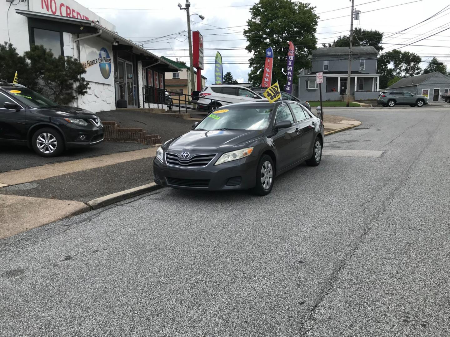 2011 Gray /Gray Toyota Camry SE (4T1BF3EK2BU) with an 2.5L L4 DOHC 16V engine, Automatic transmission, located at 577 Chester Pike, Prospect Park, PA, 19076, (610) 237-1015, 39.886154, -75.302338 - Photo#1