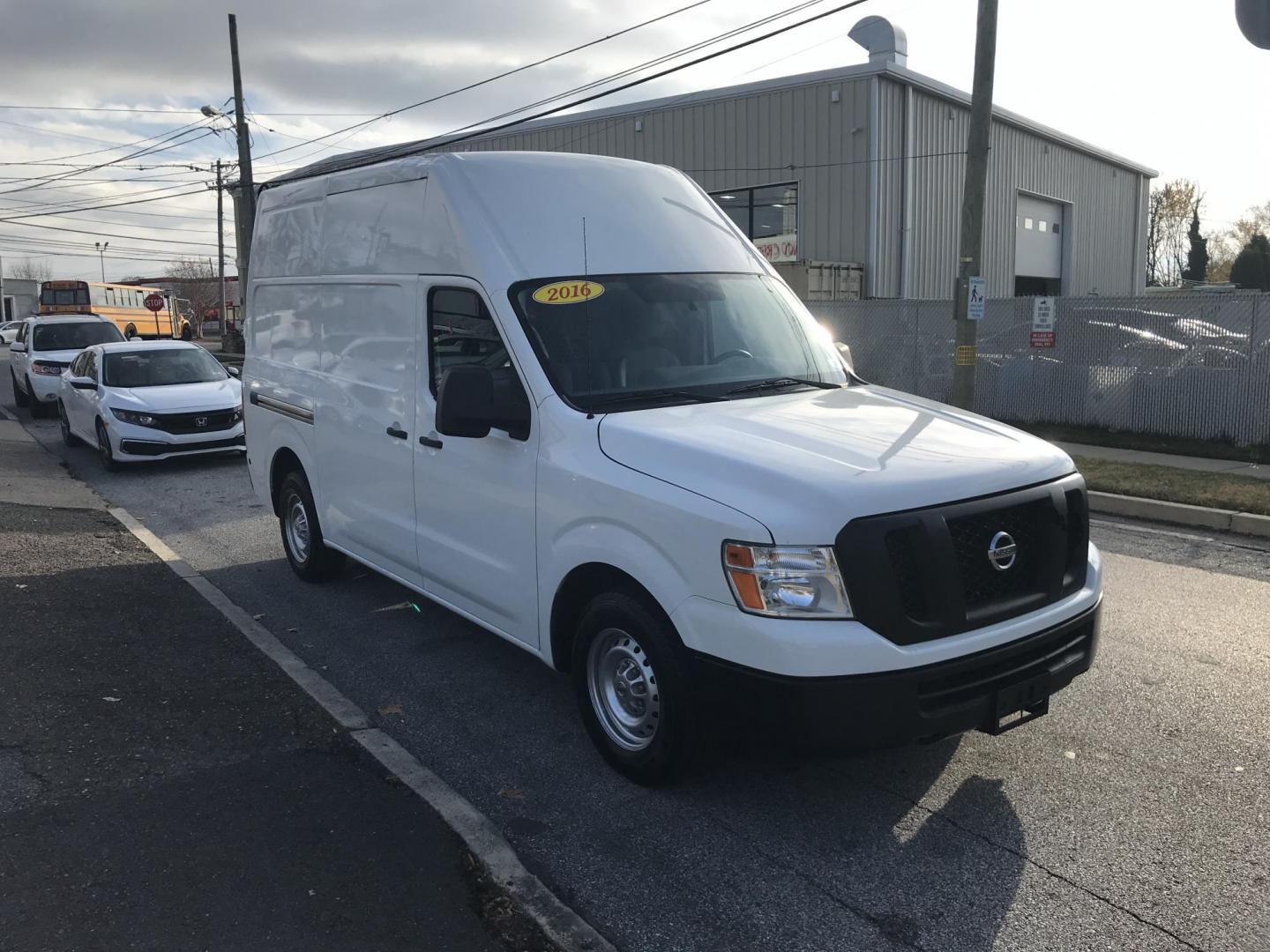 2016 White /Gray Nissan NV Cargo 2500 HD S V6 High Roof (1N6BF0LY3GN) with an 4.0L V6 engine, 5A transmission, located at 577 Chester Pike, Prospect Park, PA, 19076, (610) 237-1015, 39.886154, -75.302338 - 2016 Nissan NV 2500 HD: High roof, new PA inspection, SUPER clean, runs LIKE NEW! This vehicle comes inspected and has been given a bumper to bumper safety check. It is very clean, reliable, and well maintained. We offer a unique pay plan that is known for being the easiest and fastest financing - Photo#3