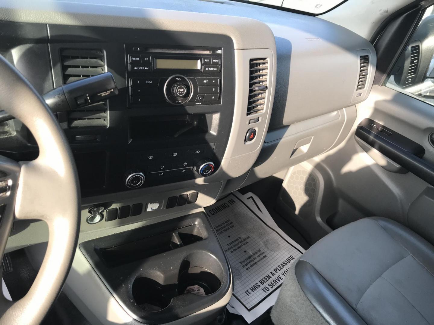 2016 White /Gray Nissan NV Cargo 2500 HD S V6 High Roof (1N6BF0LY3GN) with an 4.0L V6 engine, 5A transmission, located at 577 Chester Pike, Prospect Park, PA, 19076, (610) 237-1015, 39.886154, -75.302338 - 2016 Nissan NV 2500 HD: High roof, new PA inspection, SUPER clean, runs LIKE NEW! This vehicle comes inspected and has been given a bumper to bumper safety check. It is very clean, reliable, and well maintained. We offer a unique pay plan that is known for being the easiest and fastest financing - Photo#13