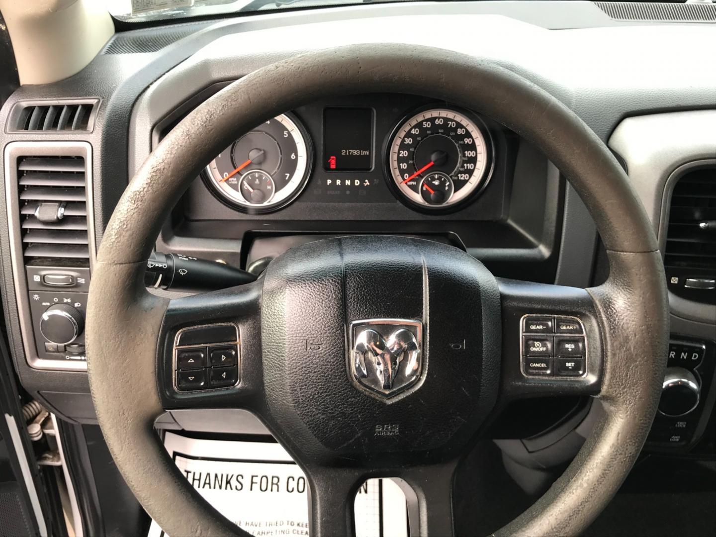 2018 White /Gray RAM 1500 Tradesman Crew Cab LWB 4WD (1C6RR7ST5JS) with an 5.7L V8 OHV 16V engine, 8A transmission, located at 577 Chester Pike, Prospect Park, PA, 19076, (610) 237-1015, 39.886154, -75.302338 - Photo#12