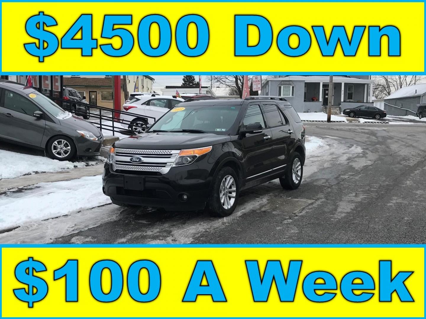 2013 Black /Black Ford Explorer XLT (1FM5K8D89DG) with an 3.5 V6 engine, Automatic transmission, located at 577 Chester Pike, Prospect Park, PA, 19076, (610) 237-1015, 39.886154, -75.302338 - 2013 Ford Explorer XLT: 3rd Row Seating, 4x4, Navigation System, Backup Camera, 2 Sunroofs, new PA inspection, runs LIKE NEW! This vehicle comes inspected and has been given a bumper to bumper safety check. It is very clean, reliable, and well maintained. We offer a unique pay plan that is known - Photo#0