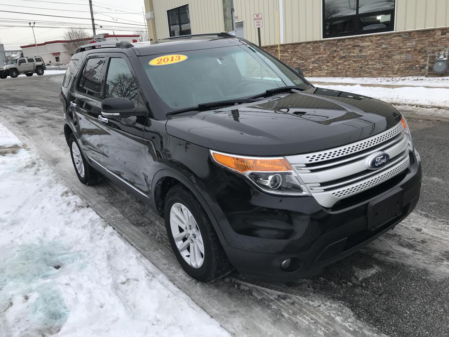 2013 Black /Black Ford Explorer XLT (1FM5K8D89DG) with an 3.5 V6 engine, Automatic transmission, located at 577 Chester Pike, Prospect Park, PA, 19076, (610) 237-1015, 39.886154, -75.302338 - 2013 Ford Explorer XLT: 3rd Row Seating, 4x4, Navigation System, Backup Camera, 2 Sunroofs, new PA inspection, runs LIKE NEW! This vehicle comes inspected and has been given a bumper to bumper safety check. It is very clean, reliable, and well maintained. We offer a unique pay plan that is known - Photo#3