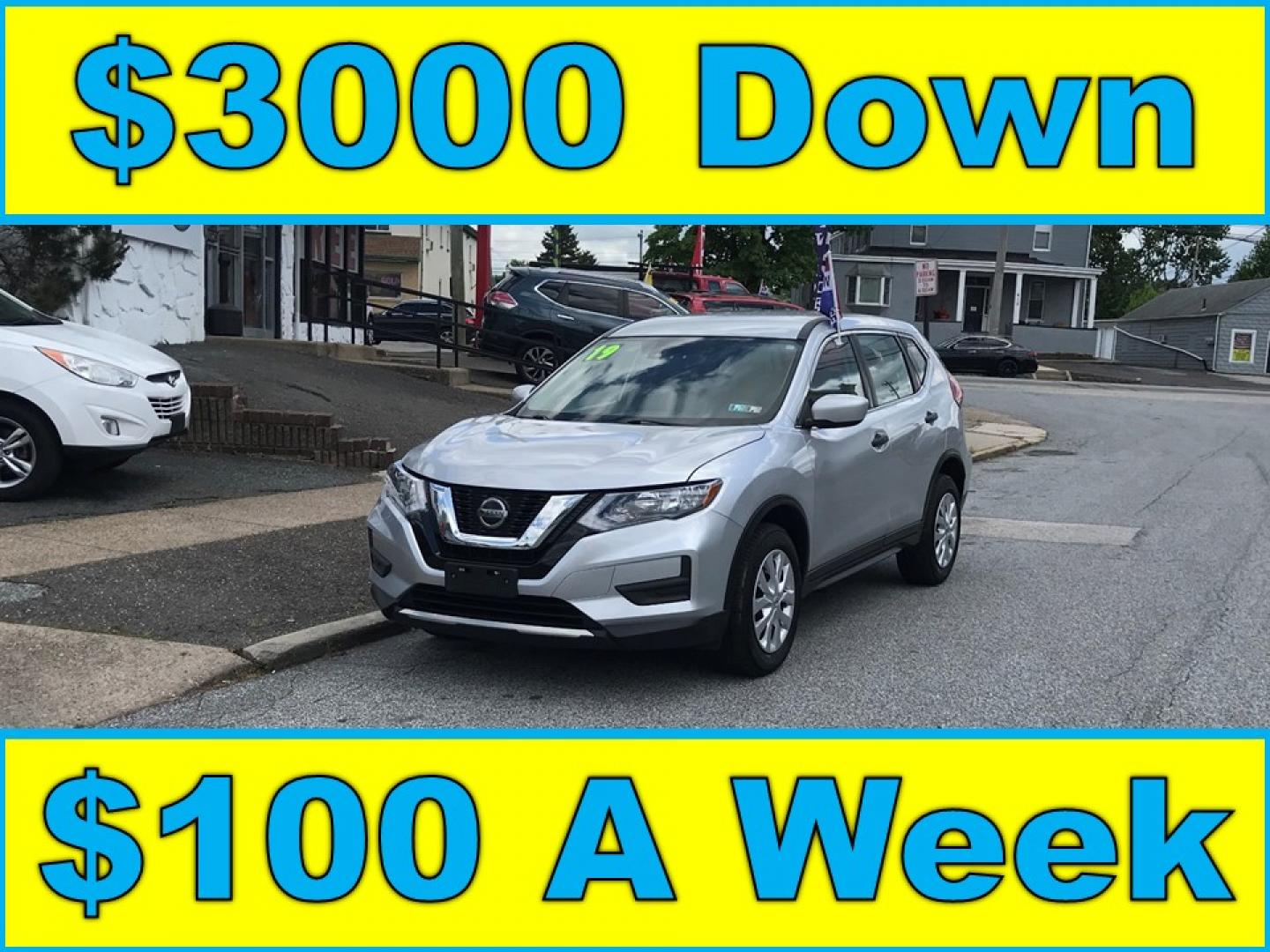 2019 Silver /Gray Nissan Rogue S (5N1AT2MV5KC) with an 2.5 V4 engine, Automatic transmission, located at 577 Chester Pike, Prospect Park, PA, 19076, (610) 237-1015, 39.886154, -75.302338 - 2019 Nissan Rogue S: All wheel drive, backup camera, new PA inspection, SUPER CLEAN, runs LIKE NEW! This vehicle comes inspected and has been given a bumper to bumper safety check. It is very clean, reliable, and well maintained. We offer a unique pay plan that is known for being the easiest and - Photo#0