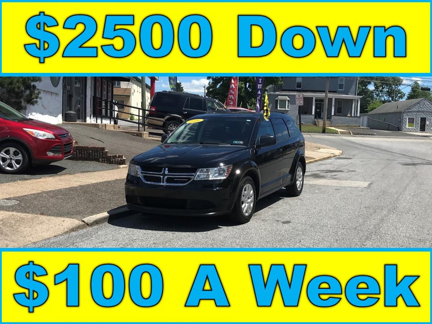 2016 Black /Black Dodge Journey SE (3C4PDCAB2GT) with an 2.4 V4 engine, Automatic transmission, located at 577 Chester Pike, Prospect Park, PA, 19076, (610) 237-1015, 39.886154, -75.302338 - 2016 Dodge Journey: 3rd row seating, great on gas, new PA inspection, runs EXCELLENT! This vehicle comes inspected and has been given a bumper to bumper safety check. It is very clean, reliable, and well maintained. We offer a unique pay plan that is known for being the easiest and fastest financ - Photo#0