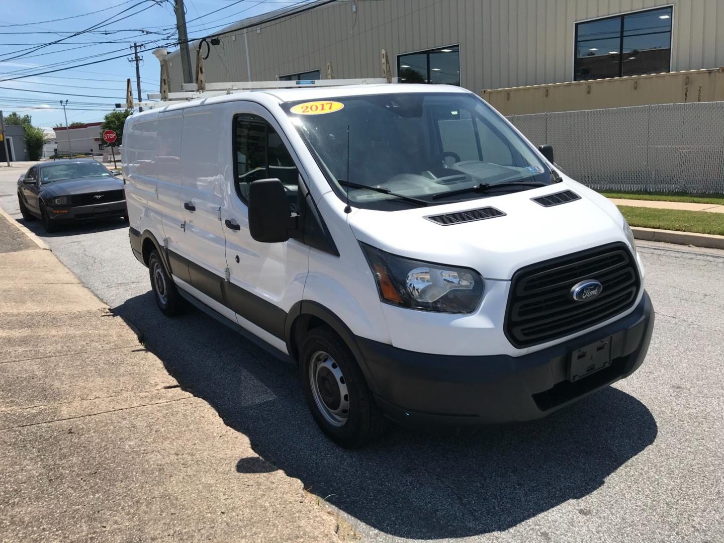 2017 White /Gray Ford Transit 150 (1FTYE1ZM2HK) with an 3.7 V6 engine, Automatic transmission, located at 577 Chester Pike, Prospect Park, PA, 19076, (610) 237-1015, 39.886154, -75.302338 - 2017 Ford Transit 150 Low Roof: Ladder racks, multiple pieces of shelving, backup camera, no side or rear windows, backup camera, new PA inspection, FLEET MAINTAINED! This vehicle comes inspected and has been given a bumper to bumper safety check. It is very clean, reliable, and well maintained. - Photo#3