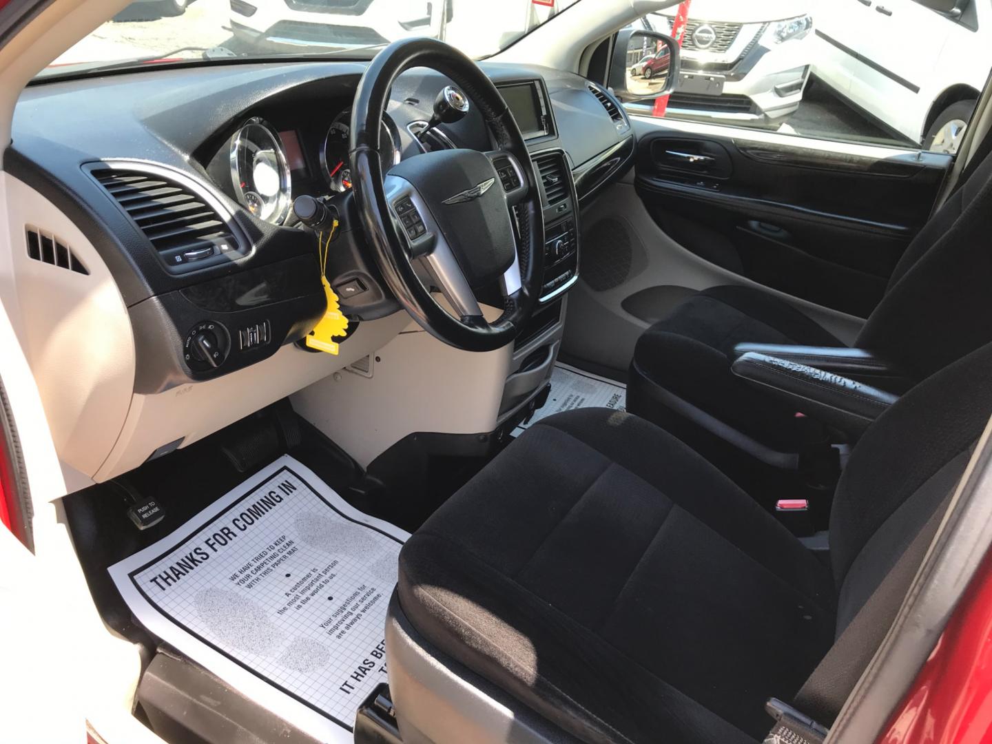 2012 Red /Black Dodge Grand Caravan Crew (2C4RDGDG0CR) with an 3.6 V6 engine, Automatic transmission, located at 577 Chester Pike, Prospect Park, PA, 19076, (610) 237-1015, 39.886154, -75.302338 - Photo#8