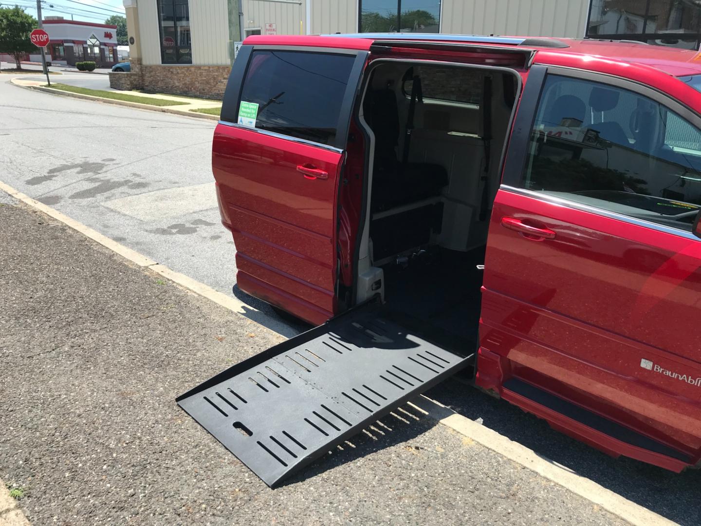 2012 Red /Black Dodge Grand Caravan Crew (2C4RDGDG0CR) with an 3.6 V6 engine, Automatic transmission, located at 577 Chester Pike, Prospect Park, PA, 19076, (610) 237-1015, 39.886154, -75.302338 - Photo#17