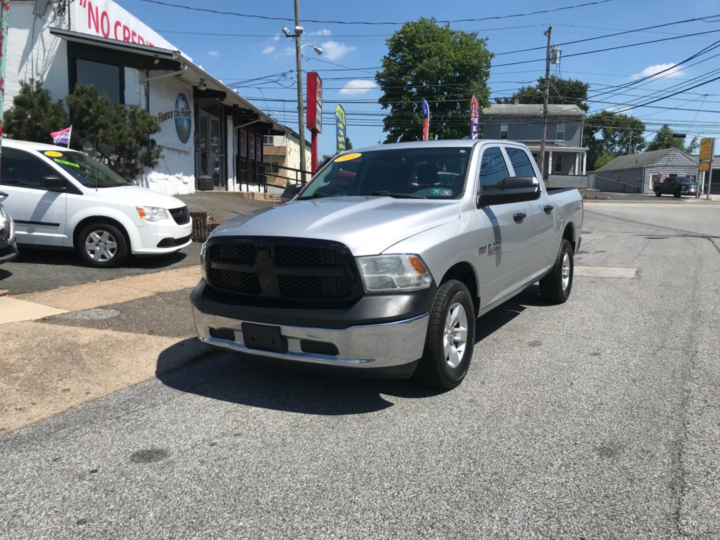 2014 Silver /Gray RAM 1500 ST (1C6RR7KTXES) with an 5.7 engine, Automatic transmission, located at 577 Chester Pike, Prospect Park, PA, 19076, (610) 237-1015, 39.886154, -75.302338 - Photo#2