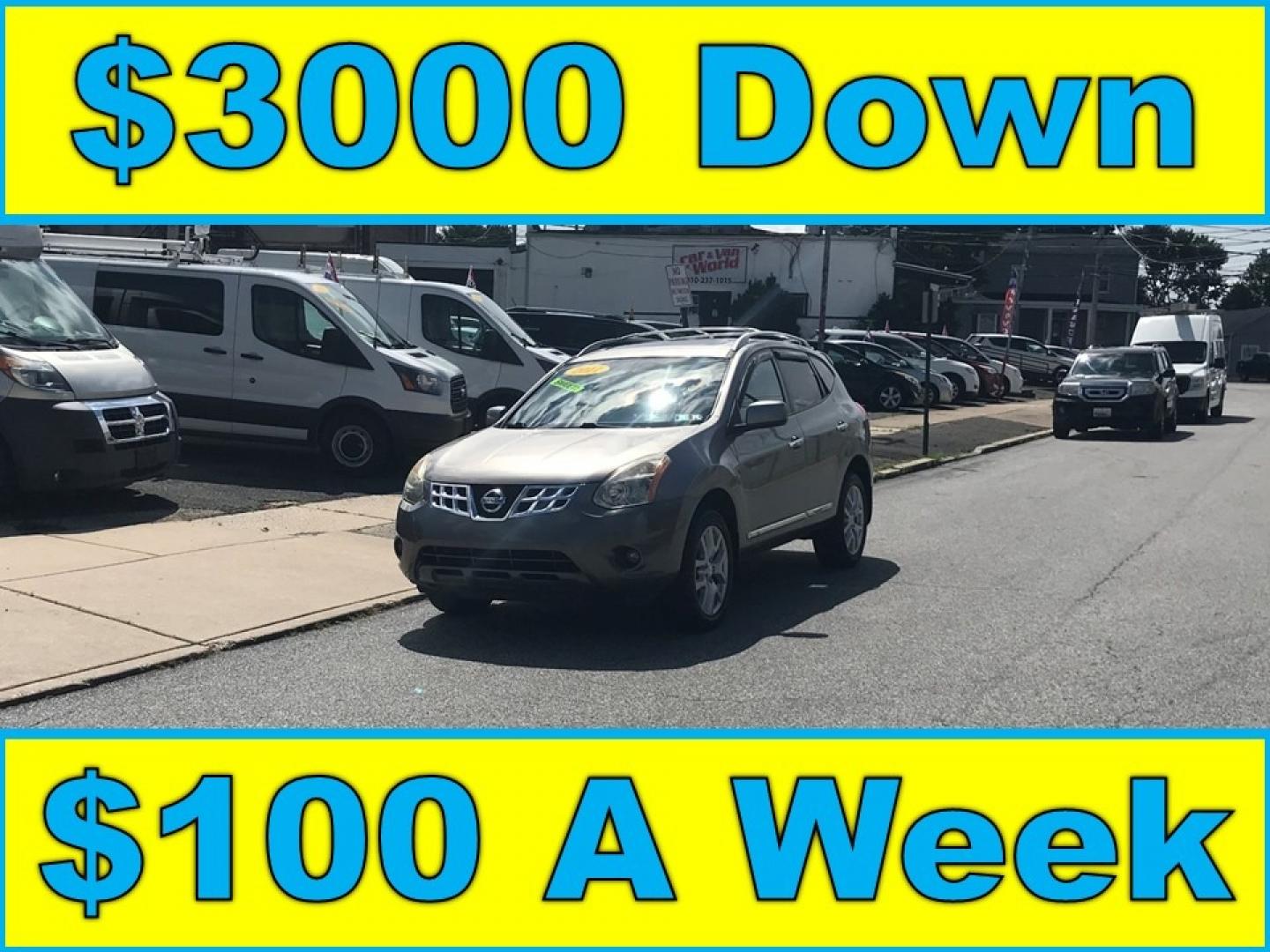 2011 Silver /Gray Nissan Rogue S (JN8AS5MV8BW) with an 2.5 V4 engine, Automatic transmission, located at 577 Chester Pike, Prospect Park, PA, 19076, (610) 237-1015, 39.886154, -75.302338 - Photo#0