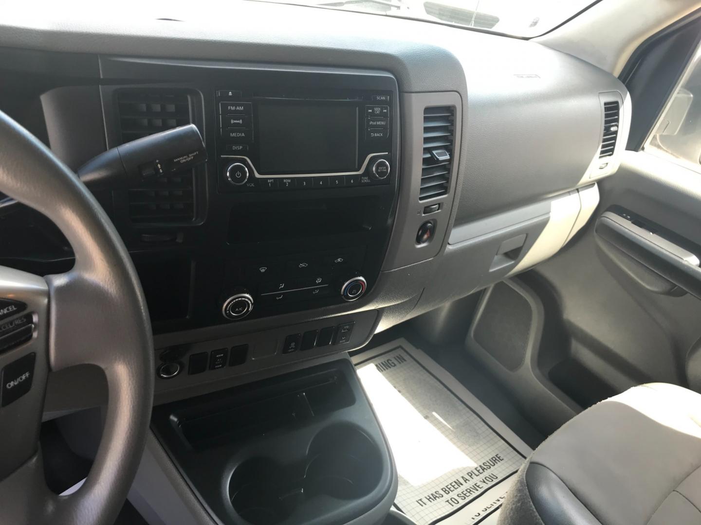 2018 White /Gray Nissan NV Cargo SV (1N6BF0LYXJN) with an 4.0 V6 engine, Automatic transmission, located at 577 Chester Pike, Prospect Park, PA, 19076, (610) 237-1015, 39.886154, -75.302338 - Photo#12