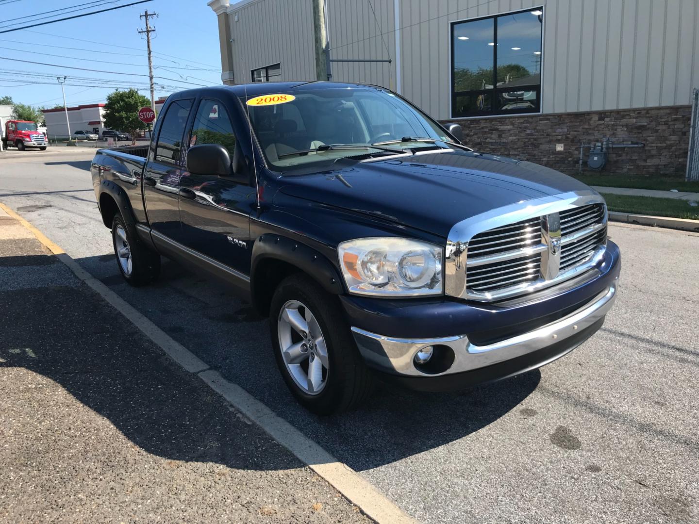 2008 Blue /Tan Dodge Ram 1500 ST (1D7HU18N18J) with an 4.7 engine, Automatic transmission, located at 577 Chester Pike, Prospect Park, PA, 19076, (610) 237-1015, 39.886154, -75.302338 - 2008 Dodge Ram 1500: Quad Cab, 4x4, new PA inspection, trailer hitch, SUPER CLEAN, runs LIKE NEW! This vehicle comes inspected and has been given a bumper to bumper safety check. It is very clean, reliable, and well maintained. We offer a unique pay plan that is known for being the easiest and fa - Photo#3