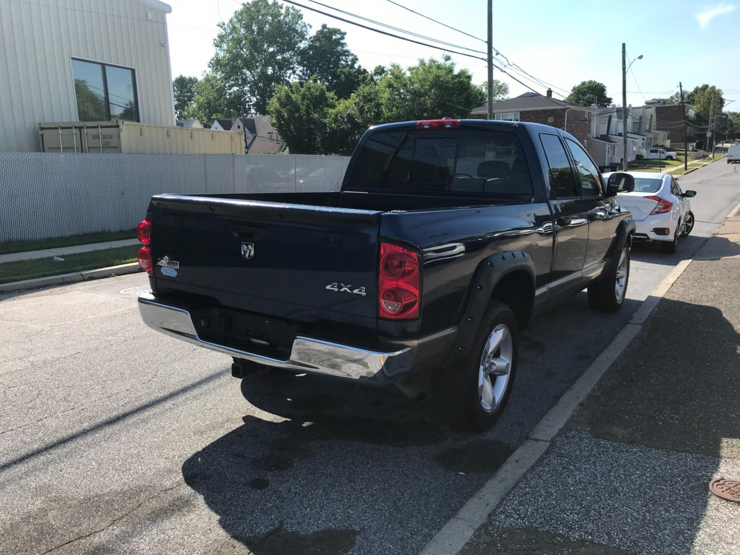 2008 Blue /Tan Dodge Ram 1500 ST (1D7HU18N18J) with an 4.7 engine, Automatic transmission, located at 577 Chester Pike, Prospect Park, PA, 19076, (610) 237-1015, 39.886154, -75.302338 - Photo#4