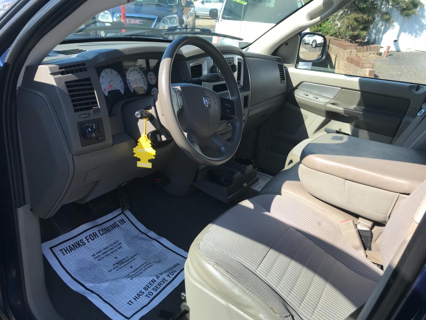 2008 Blue /Tan Dodge Ram 1500 ST (1D7HU18N18J) with an 4.7 engine, Automatic transmission, located at 577 Chester Pike, Prospect Park, PA, 19076, (610) 237-1015, 39.886154, -75.302338 - 2008 Dodge Ram 1500: Quad Cab, 4x4, new PA inspection, trailer hitch, SUPER CLEAN, runs LIKE NEW! This vehicle comes inspected and has been given a bumper to bumper safety check. It is very clean, reliable, and well maintained. We offer a unique pay plan that is known for being the easiest and fa - Photo#8