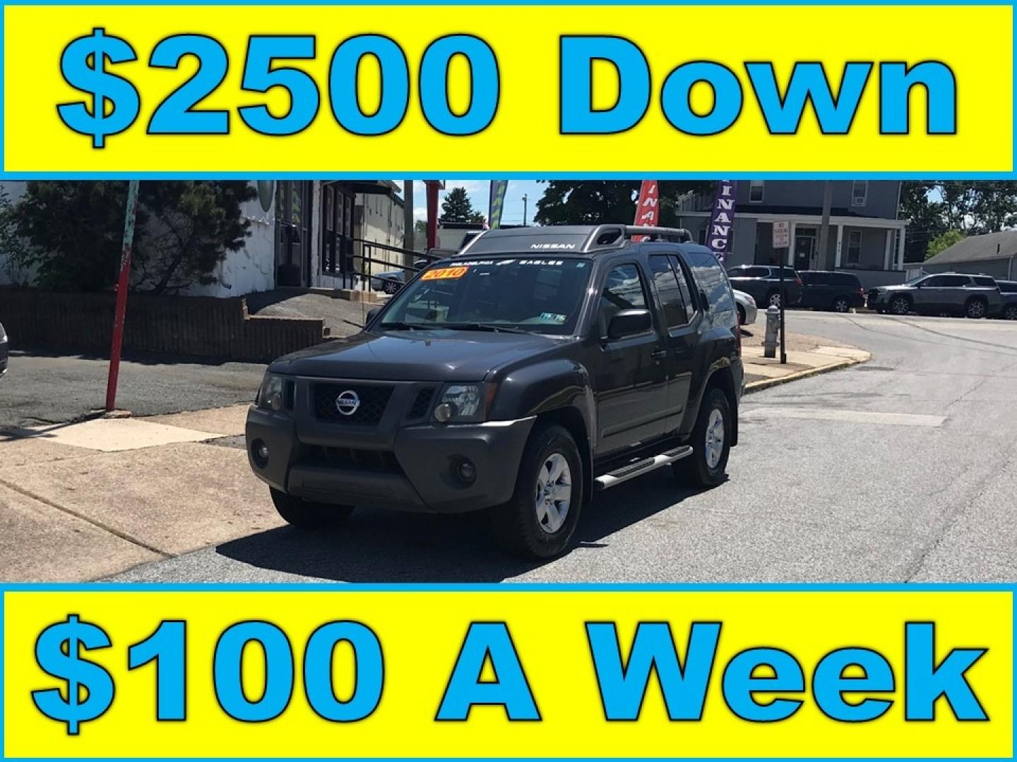 2010 Gray /Gray Nissan Xterra Off-Road (5N1AN0NW0AC) with an 4.0 V6 engine, Automatic transmission, located at 577 Chester Pike, Prospect Park, PA, 19076, (610) 237-1015, 39.886154, -75.302338 - Photo#0