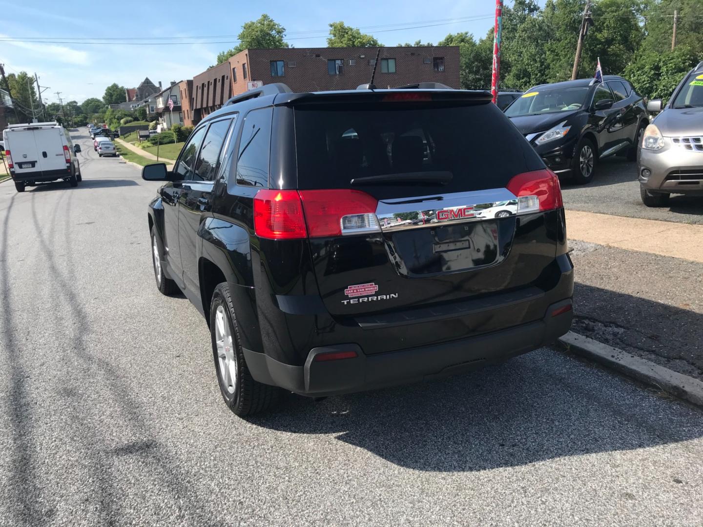 2015 Black /Black GMC Terrain SLT (2GKALSEK6F6) with an 2.4 V4 engine, Automatic transmission, located at 577 Chester Pike, Prospect Park, PA, 19076, (610) 237-1015, 39.886154, -75.302338 - Photo#3