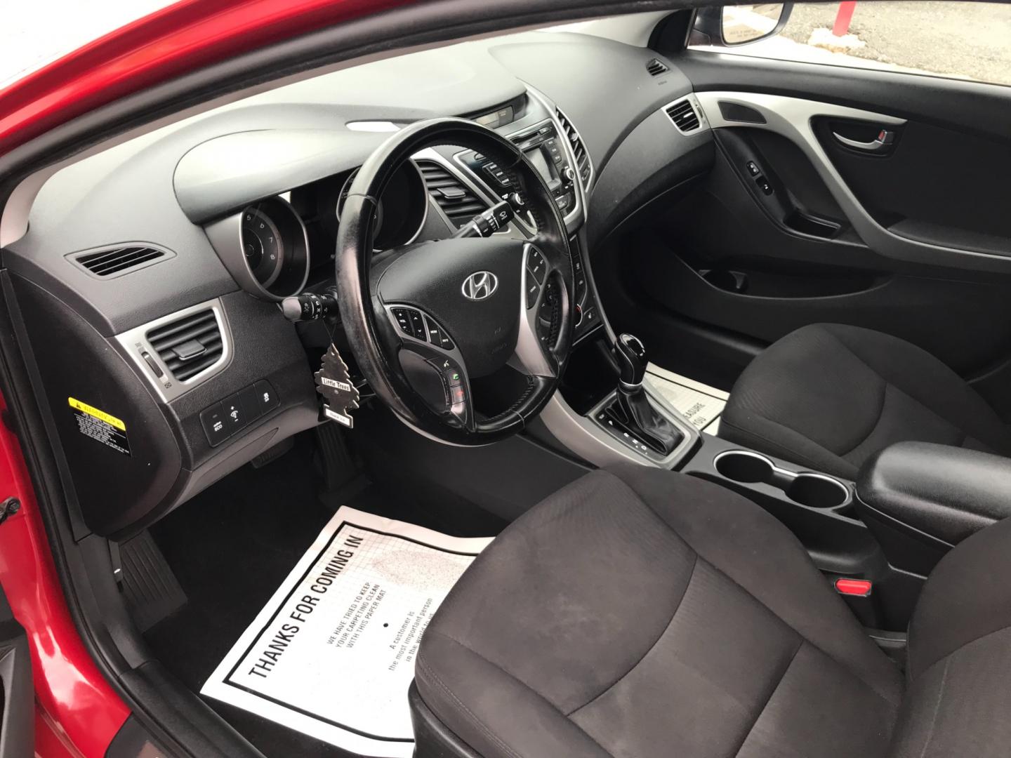 2016 Maroon /Gray Hyundai Elantra SE (KMHDH4AE5GU) with an 1.8 V4 engine, Automatic transmission, located at 577 Chester Pike, Prospect Park, PA, 19076, (610) 237-1015, 39.886154, -75.302338 - 2016 Hyundai Elantra: Backup camera, sunroof, aux port, new PA inspection, great on gas, RUNS LIKE NEW! This vehicle comes inspected and has been given a bumper to bumper safety check. It is very clean, reliable, and well maintained. We offer a unique pay plan that is known for being the easiest - Photo#11