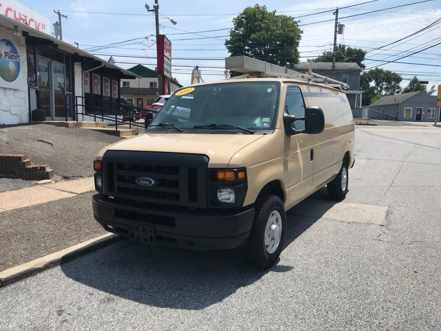 2013 Ford E-Series Van E250 (1FTNE2EW5DD) with an 4.8 V8 engine, Automatic transmission, located at 577 Chester Pike, Prospect Park, PA, 19076, (610) 237-1015, 39.886154, -75.302338 - 2013 Ford Econoline E250 Cargo Van: Ladder racks, shelving, no windows, heavy duty partition, FLEET MAINTAINED, runs LIKE NEW! This vehicle comes inspected and has been given a bumper to bumper safety check. It is very clean, reliable, and well maintained. We offer a unique pay plan that is known - Photo#2