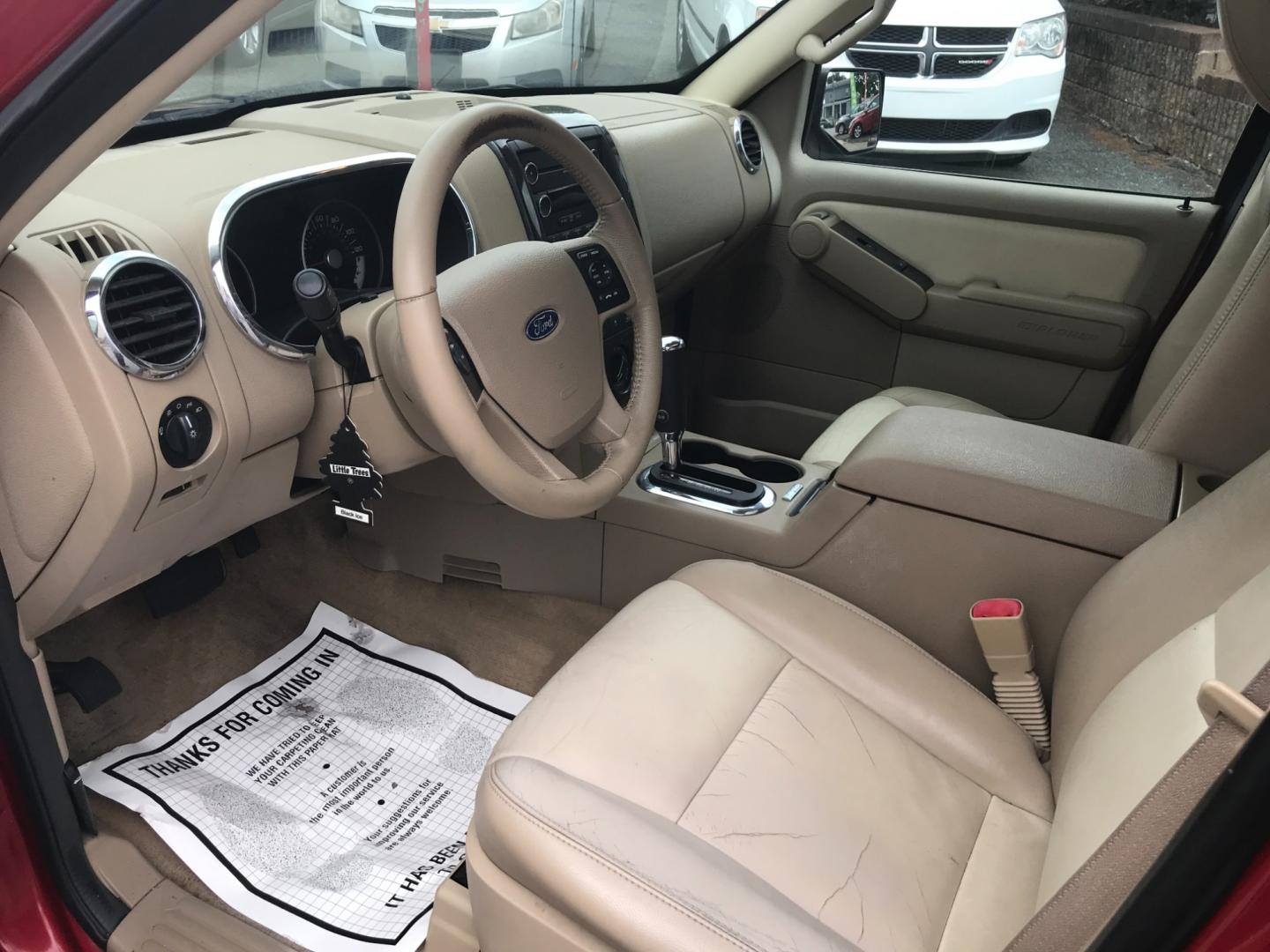 2010 Red /Tan Ford Explorer XLT (1FMEU7DE1AU) with an 4.0 engine, Automatic transmission, located at 577 Chester Pike, Prospect Park, PA, 19076, (610) 237-1015, 39.886154, -75.302338 - Photo#9