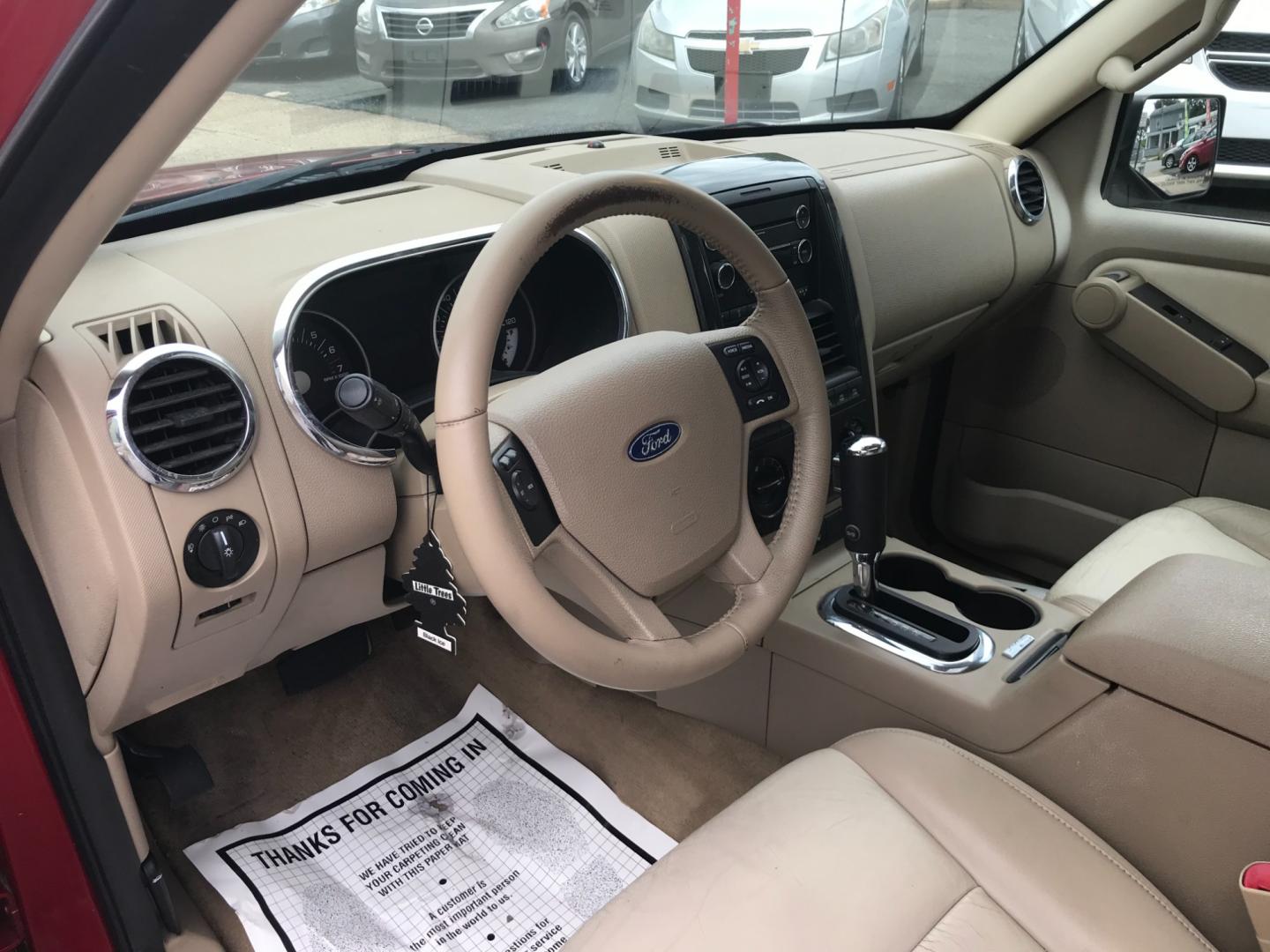 2010 Red /Tan Ford Explorer XLT (1FMEU7DE1AU) with an 4.0 engine, Automatic transmission, located at 577 Chester Pike, Prospect Park, PA, 19076, (610) 237-1015, 39.886154, -75.302338 - Photo#11