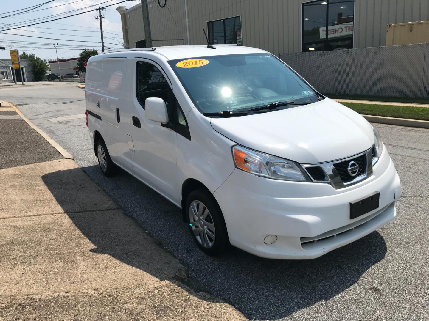 2015 White /Gray Nissan NV200 SV (3N6CM0KN7FK) with an 2.0 V4 engine, Automatic transmission, located at 577 Chester Pike, Prospect Park, PA, 19076, (610) 237-1015, 39.886154, -75.302338 - Photo#3