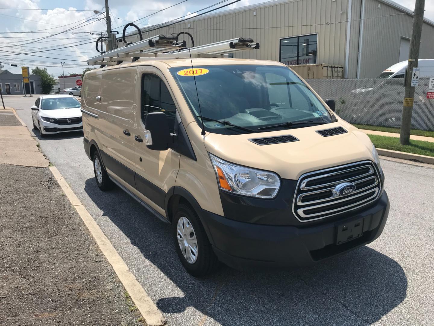 2017 Tan /Gray Ford Transit 150 (1FTYE1YM2HK) with an 3.7 V6 engine, Automatic transmission, located at 577 Chester Pike, Prospect Park, PA, 19076, (610) 237-1015, 39.886154, -75.302338 - Photo#3