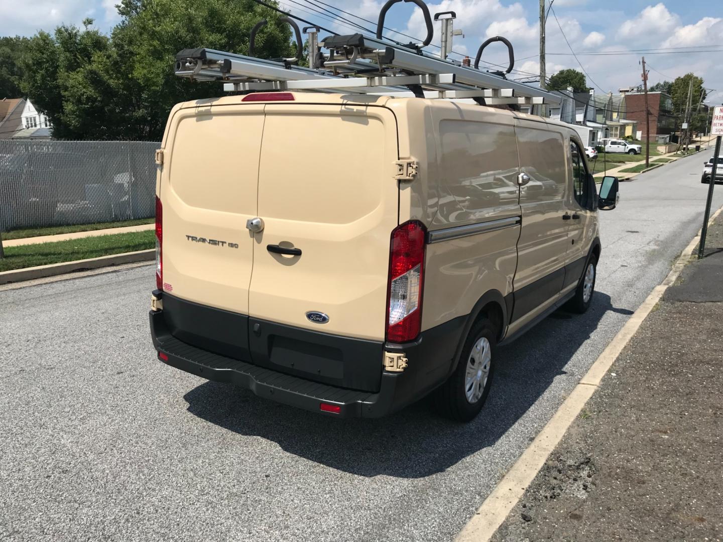 2017 Tan /Gray Ford Transit 150 (1FTYE1YM2HK) with an 3.7 V6 engine, Automatic transmission, located at 577 Chester Pike, Prospect Park, PA, 19076, (610) 237-1015, 39.886154, -75.302338 - Photo#4