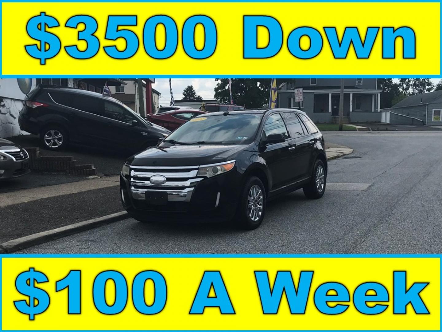 2011 Black /Black Ford Edge SEL AWD (2FMDK4JC7BB) with an 3.5L V6 DOHC 24V engine, 6-Speed Automatic transmission, located at 577 Chester Pike, Prospect Park, PA, 19076, (610) 237-1015, 39.886154, -75.302338 - Photo#0