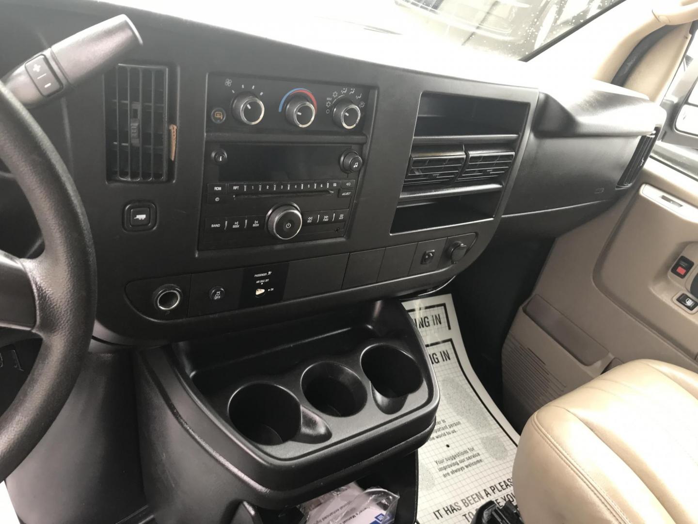 2014 Pewter /Gray Chevrolet Express 3500 Cargo (1GCZGTCG3E1) with an 6.0L V8 OHV 16V FFV engine, 6-Speed Automatic transmission, located at 577 Chester Pike, Prospect Park, PA, 19076, (610) 237-1015, 39.886154, -75.302338 - Photo#13