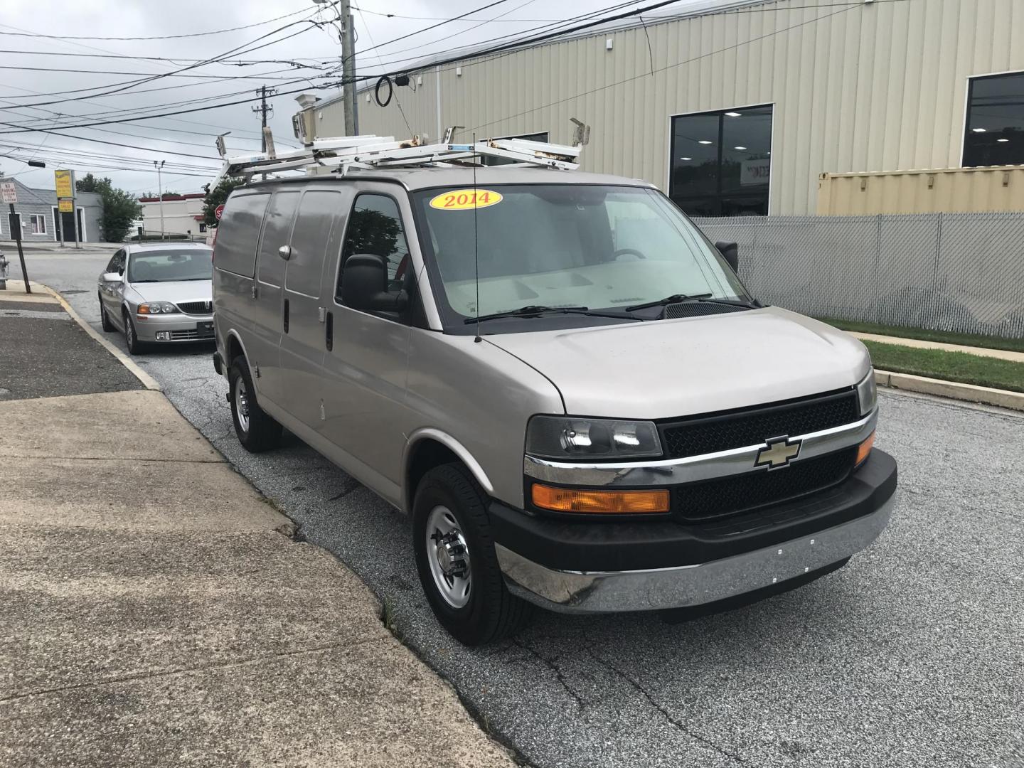 2014 Pewter /Gray Chevrolet Express 3500 Cargo (1GCZGTCG3E1) with an 6.0L V8 OHV 16V FFV engine, 6-Speed Automatic transmission, located at 577 Chester Pike, Prospect Park, PA, 19076, (610) 237-1015, 39.886154, -75.302338 - Photo#3