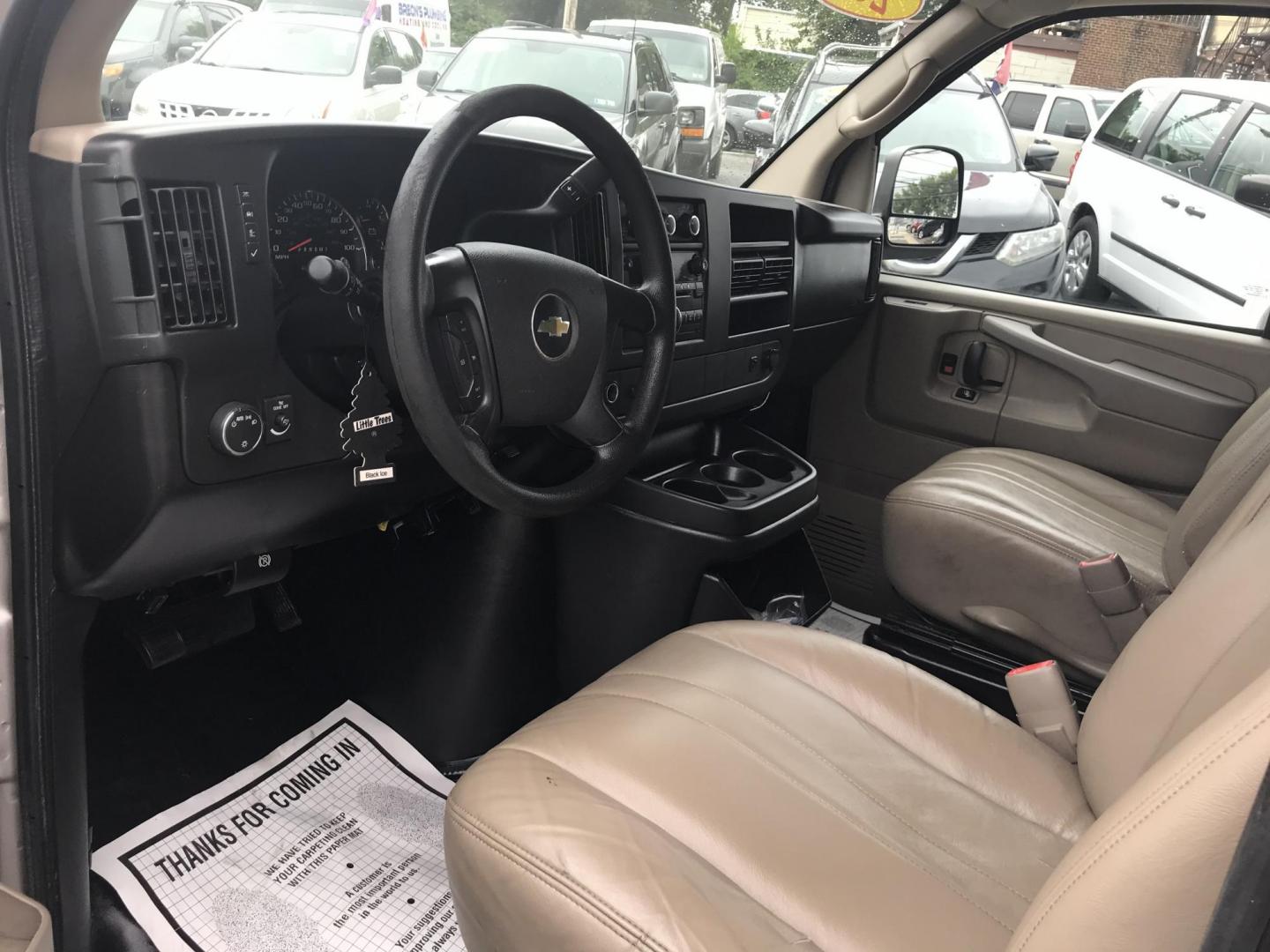 2014 Pewter /Gray Chevrolet Express 3500 Cargo (1GCZGTCG3E1) with an 6.0L V8 OHV 16V FFV engine, 6-Speed Automatic transmission, located at 577 Chester Pike, Prospect Park, PA, 19076, (610) 237-1015, 39.886154, -75.302338 - Photo#5