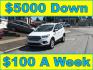 2019 White /Gray Ford Escape SE 4WD (1FMCU9GD6KU) with an 1.5L L4 DOHC 16V engine, 6A transmission, located at 577 Chester Pike, Prospect Park, PA, 19076, (610) 237-1015, 39.886154, -75.302338 - 2019 Ford Escape: Only 116k miles, backup camera, 4x4, new PA inspection, SUPER CLEAN, runs LIKE NEW! This vehicle comes inspected and has been given a bumper to bumper safety check. It is very clean, reliable, and well maintained. We offer a unique pay plan that is known for being the easiest an - Photo#0