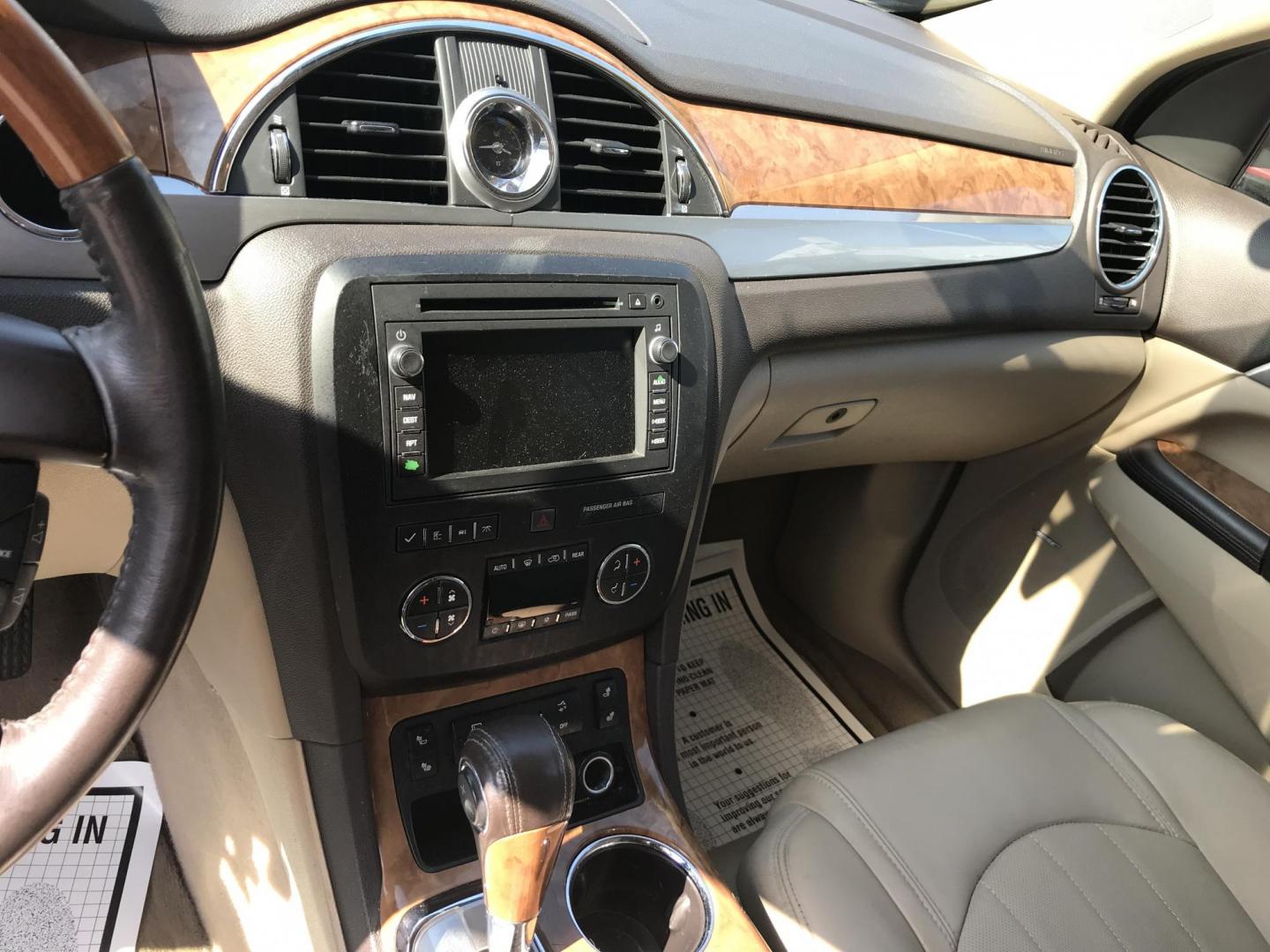 2012 Gold /Beige Buick Enclave Leather FWD (5GAKRCED3CJ) with an 3.6L V6 DOHC 24V engine, 6-Speed Automatic Overdrive transmission, located at 577 Chester Pike, Prospect Park, PA, 19076, (610) 237-1015, 39.886154, -75.302338 - Photo#11