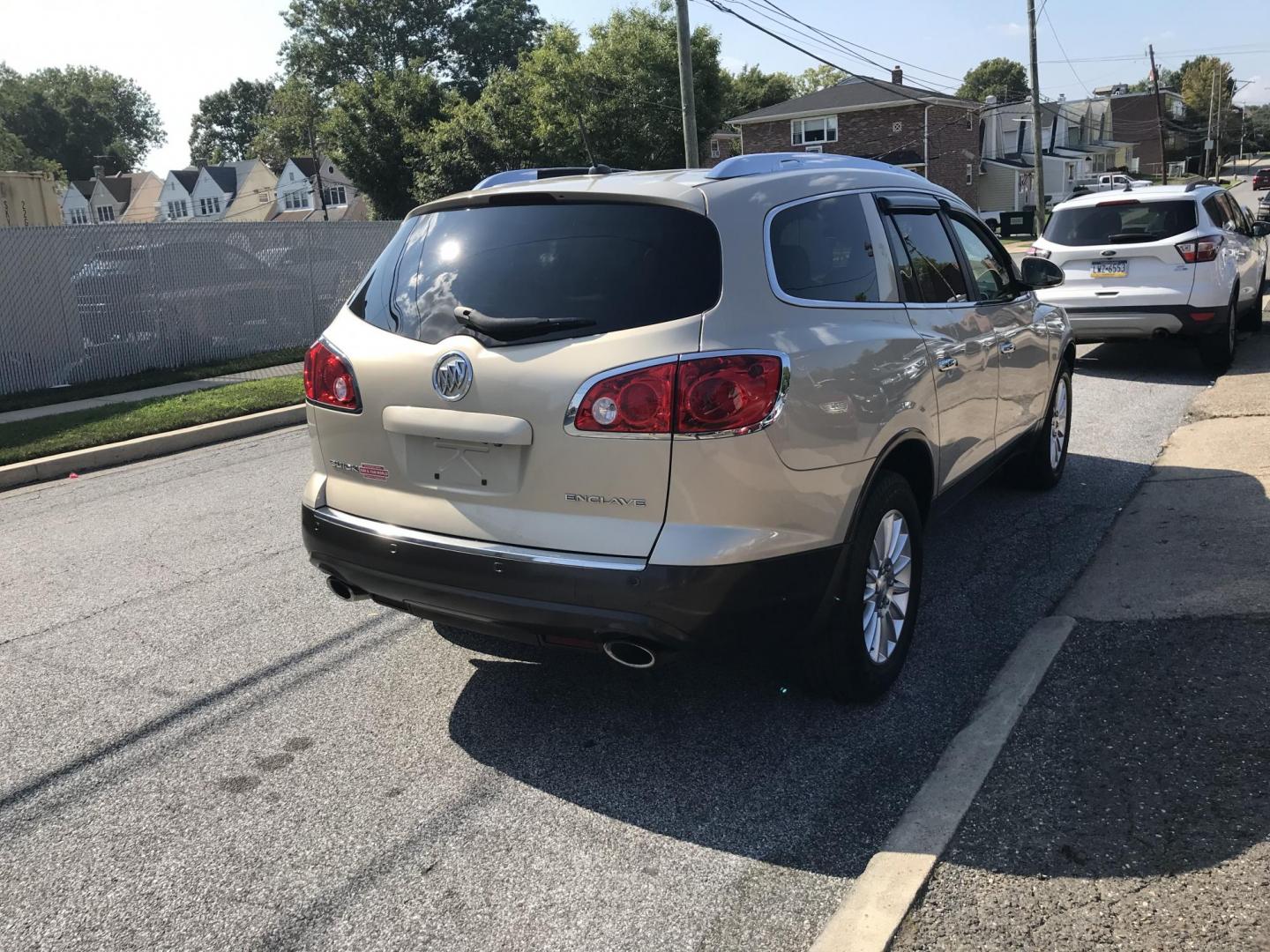 2012 Gold /Beige Buick Enclave Leather FWD (5GAKRCED3CJ) with an 3.6L V6 DOHC 24V engine, 6-Speed Automatic Overdrive transmission, located at 577 Chester Pike, Prospect Park, PA, 19076, (610) 237-1015, 39.886154, -75.302338 - 2012 Buick Enclave: Only 128k miles, 3rd row seating, backup camera, new PA inspection, SUPER CLEAN! This vehicle comes inspected and has been given a bumper to bumper safety check. It is very clean, reliable, and well maintained. We offer a unique pay plan that is known for being the easiest and - Photo#4