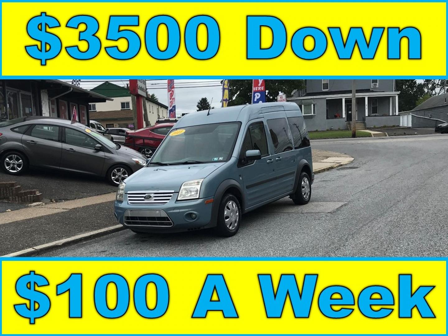 2013 Blue /Gray Ford Transit Connect XLT Premium Wagon (NM0KS9CN5DT) with an 2.0L L4 DOHC 16V engine, 4-Speed Automatic transmission, located at 577 Chester Pike, Prospect Park, PA, 19076, (610) 237-1015, 39.886154, -75.302338 - Photo#0