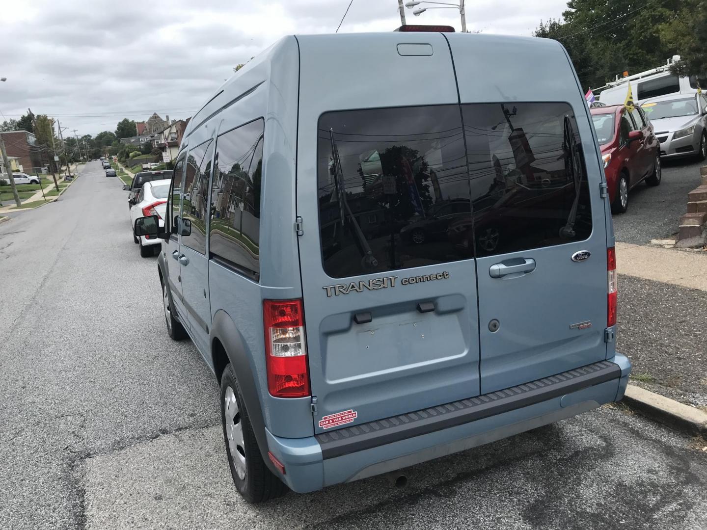 2013 Blue /Gray Ford Transit Connect XLT Premium Wagon (NM0KS9CN5DT) with an 2.0L L4 DOHC 16V engine, 4-Speed Automatic transmission, located at 577 Chester Pike, Prospect Park, PA, 19076, (610) 237-1015, 39.886154, -75.302338 - 2013 Ford Transit Connect Wagon: Only 112k miles, seats 5, great on gas, new PA inspection, runs LIKE NEW! This vehicle comes inspected and has been given a bumper to bumper safety check. It is very clean, reliable, and well maintained. We offer a unique pay plan that is known for being the easie - Photo#5