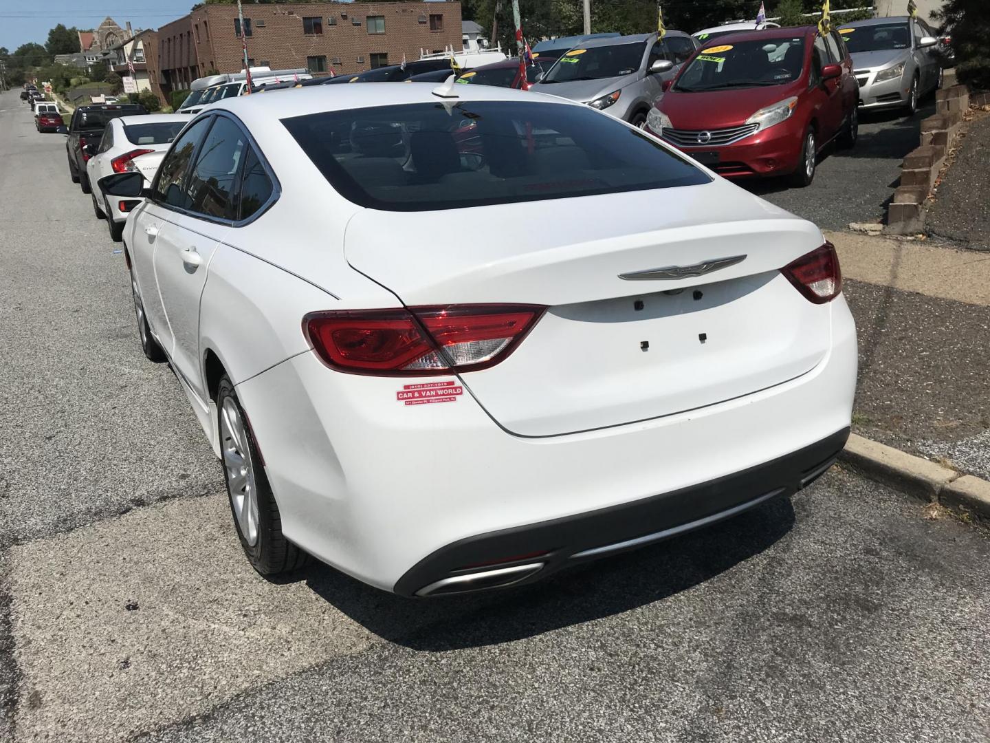 2016 White /Gray Chrysler 200 Limited (1C3CCCAG1GN) with an 3.6L V6 DOHC 24V FFV engine, 9A transmission, located at 577 Chester Pike, Prospect Park, PA, 19076, (610) 237-1015, 39.886154, -75.302338 - 2016 Chrysler 200 Limited: Big screen radio, backup camera, new PA inspection, great on gas, runs LIKE NEW! This vehicle comes inspected and has been given a bumper to bumper safety check. It is very clean, reliable, and well maintained. We offer a unique pay plan that is known for being the easi - Photo#4