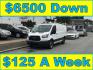 2015 White /Gray Ford Transit 150 Van Low Roof w/Sliding Pass. 130-in. WB (1FTNE1YM7FK) with an 3.7L V6 DOHC 24V engine, 6-Speed Automatic transmission, located at 577 Chester Pike, Prospect Park, PA, 19076, (610) 237-1015, 39.886154, -75.302338 - 2015 Ford Transit 150 Low Roof: Only 135k miles, ladder racks, multiple pieces of shelving, partition, new PA inspection, FLEET MAINTAINED, runs LIKE NEW! This vehicle comes inspected and has been given a bumper to bumper safety check. It is very clean, reliable, and well maintained. We offer a u - Photo#0