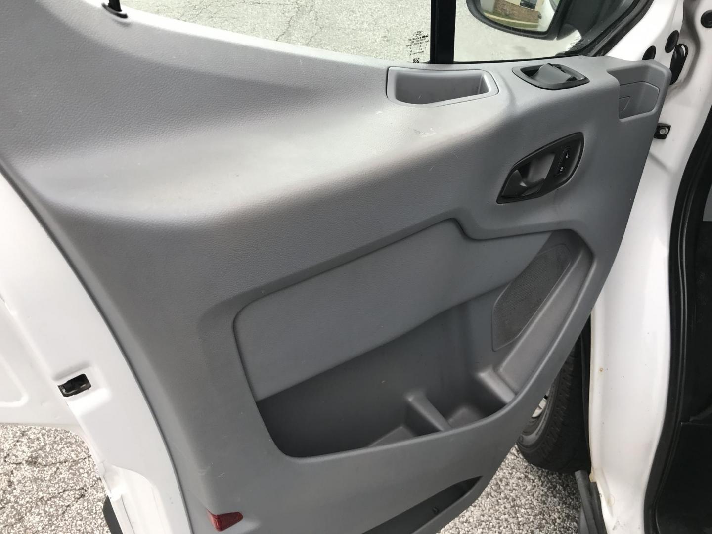 2015 White /Gray Ford Transit 150 Van Low Roof w/Sliding Pass. 130-in. WB (1FTNE1YM9FK) with an 3.7L V6 DOHC 24V engine, 6-Speed Automatic transmission, located at 577 Chester Pike, Prospect Park, PA, 19076, (610) 237-1015, 39.886154, -75.302338 - 2015 Ford Transit 150 Low Roof: Only 129k miles, ladder racks, shelving, partition, new PA inspection, FLEET MAINTAINED, runs LIKE NEW! This vehicle comes inspected and has been given a bumper to bumper safety check. It is very clean, reliable, and well maintained. We offer a unique pay plan that - Photo#7