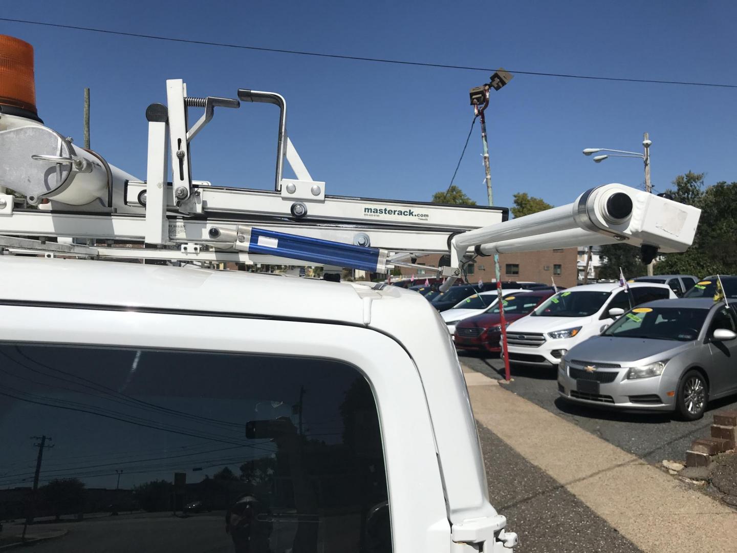 2015 White /Gray Ford Transit 150 Van Low Roof w/Sliding Pass. 130-in. WB (1FTNE1YM9FK) with an 3.7L V6 DOHC 24V engine, 6-Speed Automatic transmission, located at 577 Chester Pike, Prospect Park, PA, 19076, (610) 237-1015, 39.886154, -75.302338 - Photo#6