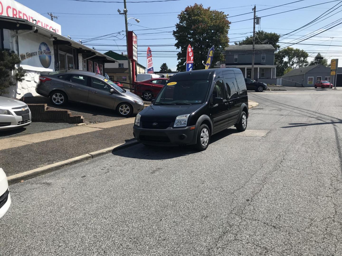 2013 Black /Gray Ford Transit Connect XL (NM0LS6AN6DT) with an 2.0L L4 DOHC 16V engine, 4-Speed Automatic transmission, located at 577 Chester Pike, Prospect Park, PA, 19076, (610) 237-1015, 39.886154, -75.302338 - 2013 Ford Transit Connect: Only 126k miles, new PA inspection, great on gas, runs LIKE NEW! This vehicle comes inspected and has been given a bumper to bumper safety check. It is very clean, reliable, and well maintained. We offer a unique pay plan that is known for being the easiest and fastest - Photo#2