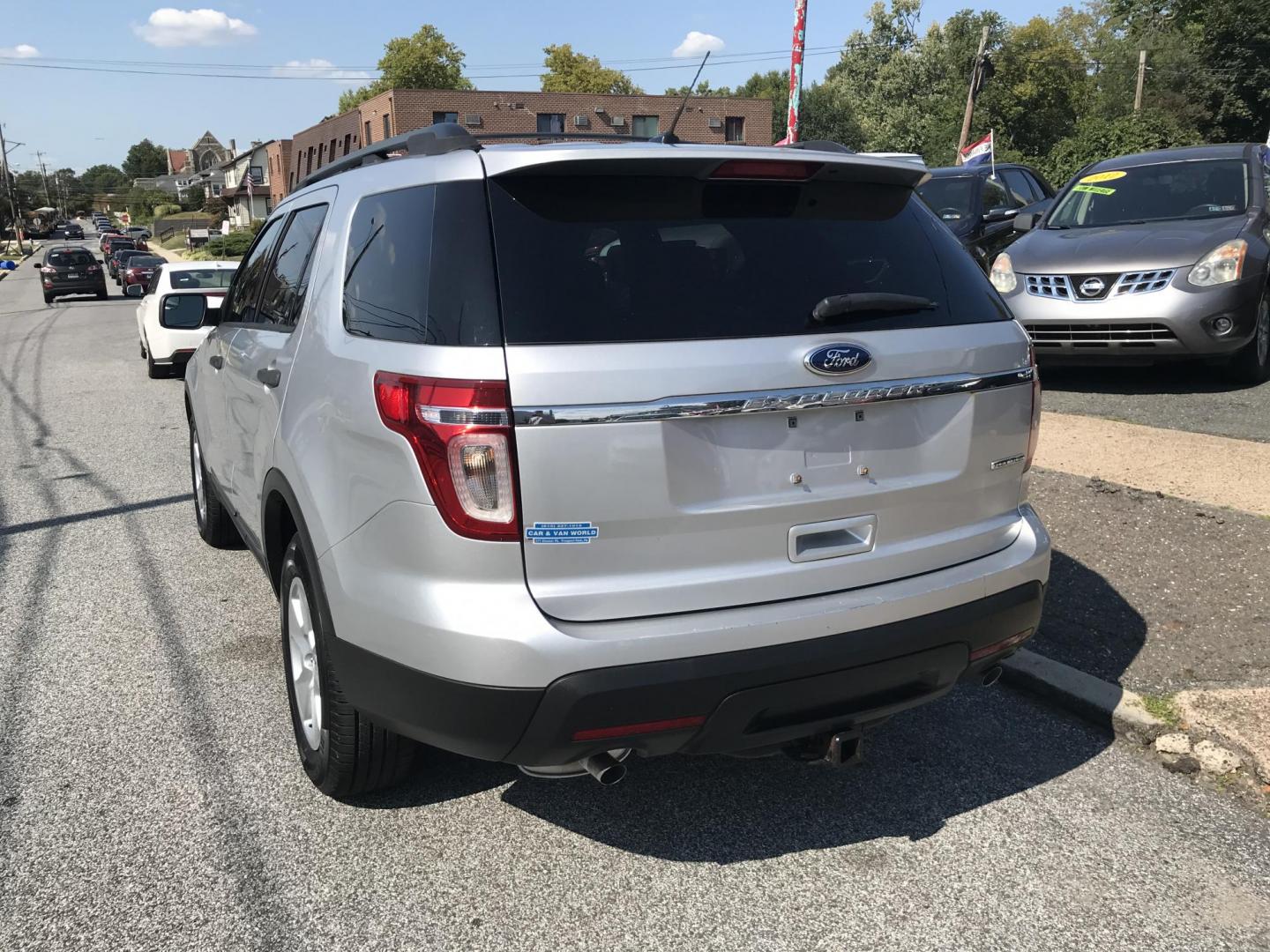 2014 Silver /Gray Ford Explorer (1FM5K7B80EG) with an 3.5L V6 DOHC 24V engine, 6-Speed Automatic transmission, located at 577 Chester Pike, Prospect Park, PA, 19076, (610) 237-1015, 39.886154, -75.302338 - 2014 Ford Explorer: 3rd row seating, new PA inspection, SUPER CLEAN, runs LIKE NEW! This vehicle comes inspected and has been given a bumper to bumper safety check. It is very clean, reliable, and well maintained. We offer a unique pay plan that is known for being the easiest and fastest financin - Photo#7