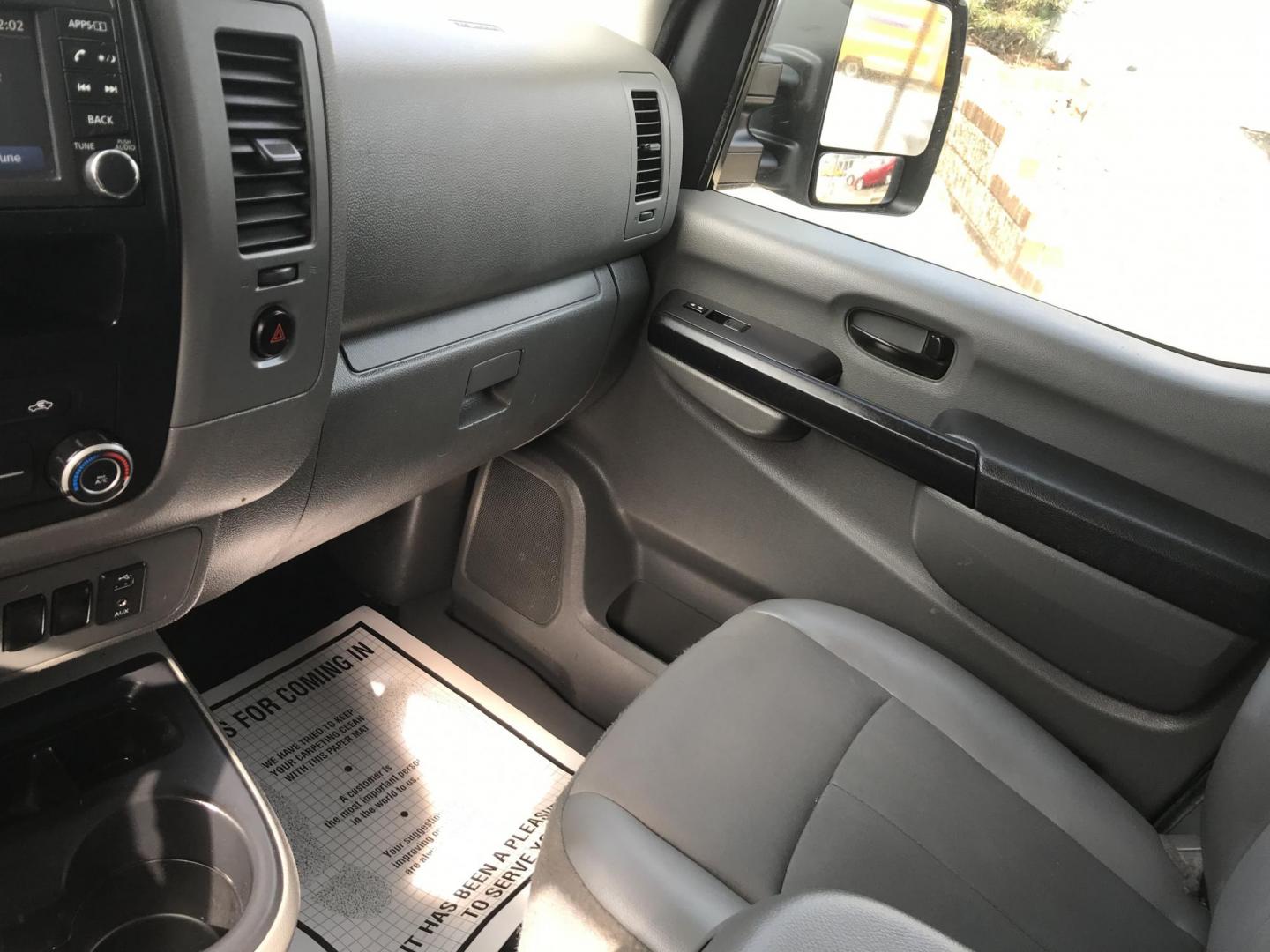 2015 White /Gray Nissan NV Cargo 3500 HD S High Roof (1N6AF0KY9FN) with an 5.6L V8 DOHC 32V engine, 5-Speed Automatic transmission, located at 577 Chester Pike, Prospect Park, PA, 19076, (610) 237-1015, 39.886154, -75.302338 - 2015 Nissan 2500 Cargo Van: Has multiple pieces of shelving, new PA inspection, heavy duty partition, FLEET MAINTAINED! This vehicle comes inspected and has been given a bumper to bumper safety check. It is very clean, reliable, and well maintained. We offer a unique pay plan that is known for be - Photo#15