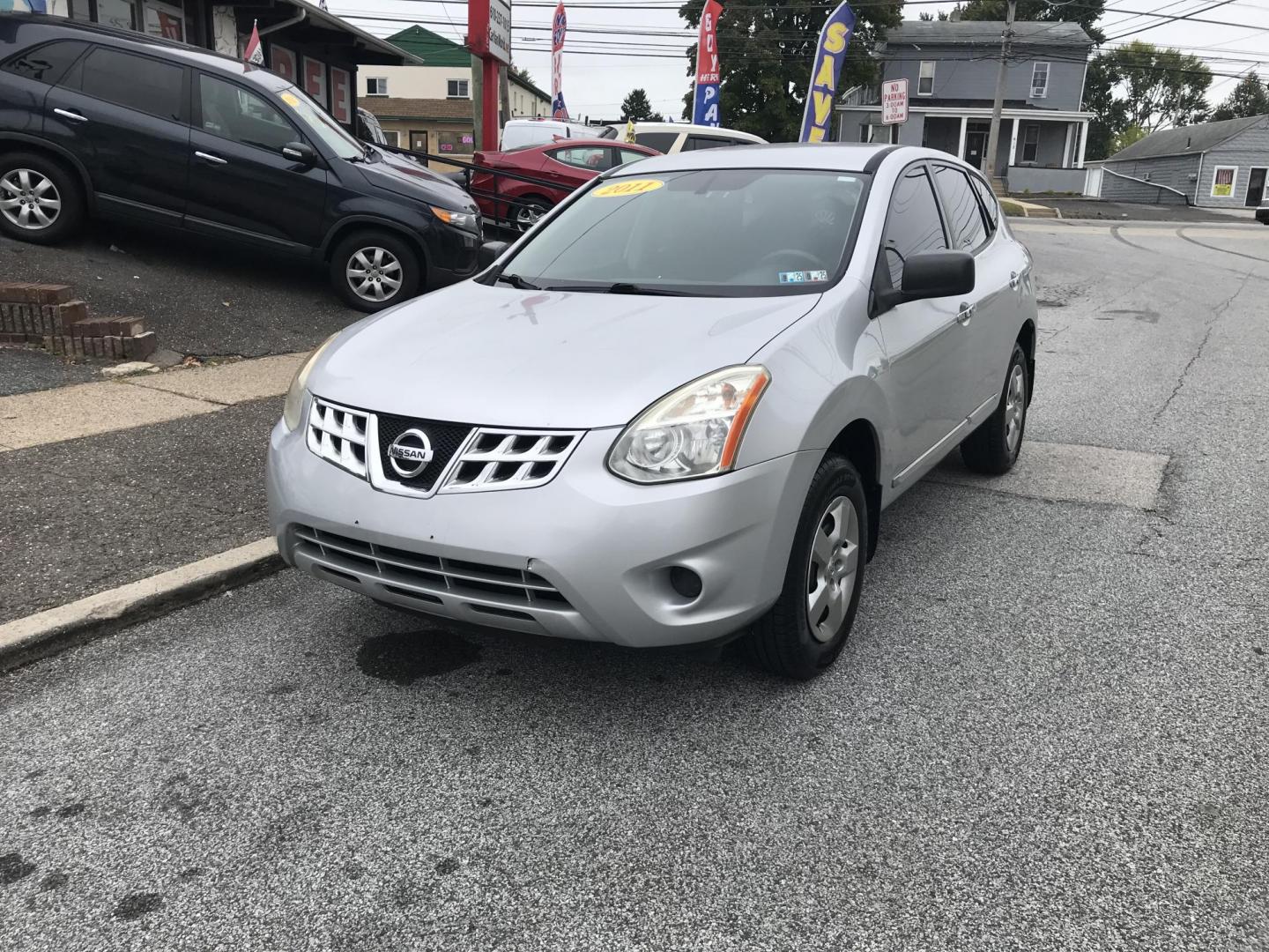 2011 Silver /Gray Nissan Rogue S AWD (JN8AS5MV0BW) with an 2.5L L4 DOHC 16V engine, CVT transmission, located at 577 Chester Pike, Prospect Park, PA, 19076, (610) 237-1015, 39.886154, -75.302338 - 2011 Nissan Rogue S: All wheel drive, great on gas, new PA inspection, SUPER CLEAN! This vehicle comes inspected and has been given a bumper to bumper safety check. It is very clean, reliable, and well maintained. We offer a unique pay plan that is known for being the easiest and fastest financin - Photo#1