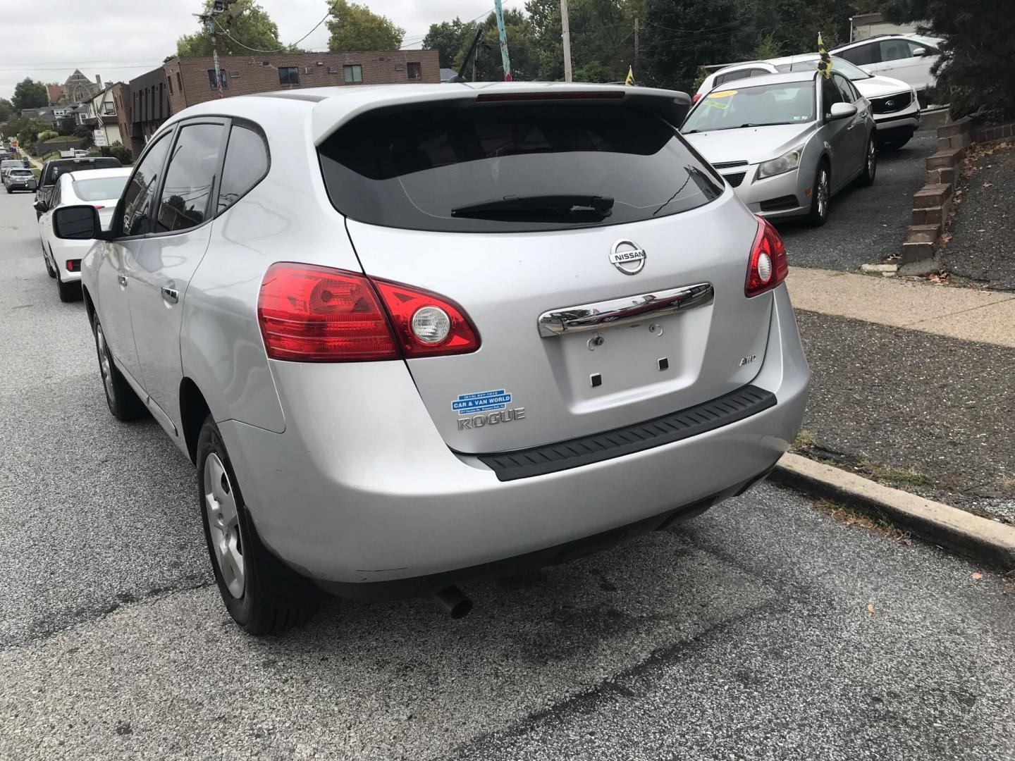 2011 Silver /Gray Nissan Rogue S AWD (JN8AS5MV0BW) with an 2.5L L4 DOHC 16V engine, CVT transmission, located at 577 Chester Pike, Prospect Park, PA, 19076, (610) 237-1015, 39.886154, -75.302338 - 2011 Nissan Rogue S: All wheel drive, great on gas, new PA inspection, SUPER CLEAN! This vehicle comes inspected and has been given a bumper to bumper safety check. It is very clean, reliable, and well maintained. We offer a unique pay plan that is known for being the easiest and fastest financin - Photo#4