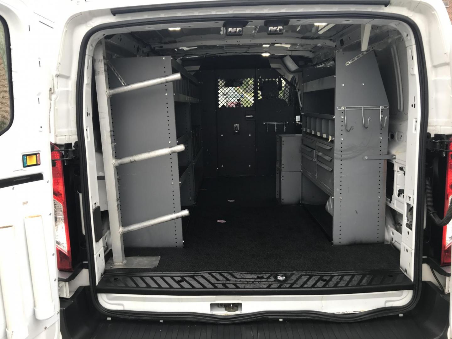 2016 White /Gray Ford Transit 150 Van Low Roof w/Sliding Pass. 130-in. WB (1FTYE1YM6GK) with an 3.7L V6 DOHC 24V engine, 6A transmission, located at 577 Chester Pike, Prospect Park, PA, 19076, (610) 237-1015, 39.886154, -75.302338 - Photo#18