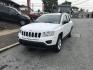 2013 White /Gray Jeep Compass Sport (1C4NJCBA4DD) with an 2.0L L4 DOHC 16V engine, Automatic transmission, located at 577 Chester Pike, Prospect Park, PA, 19076, (610) 237-1015, 39.886154, -75.302338 - Photo#1