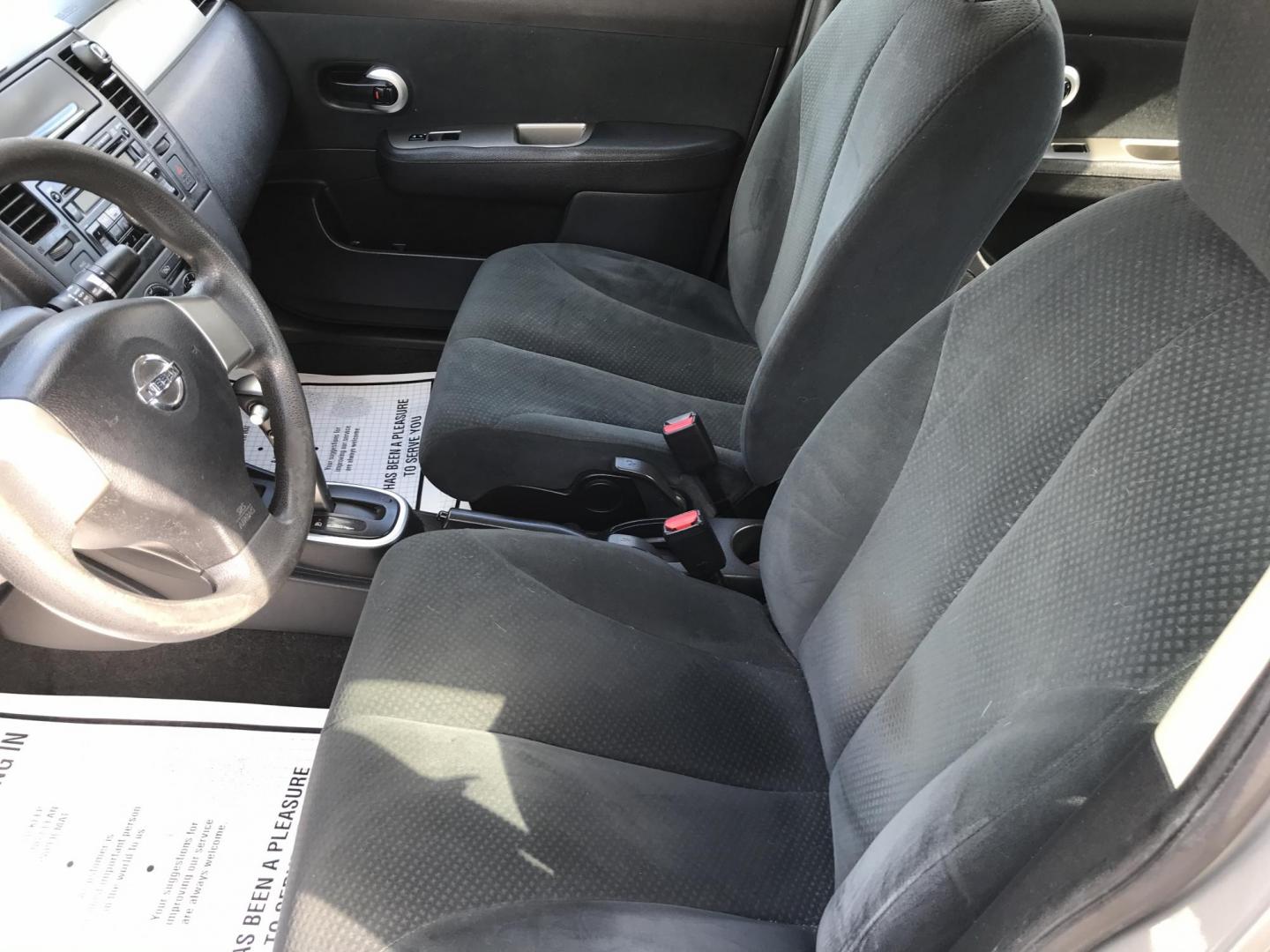 2011 Silver /Gray Nissan Versa 1.8 S Sedan (3N1BC1AP0BL) with an 1.8L L4 DOHC 16V engine, 4-Speed Aut transmission, located at 577 Chester Pike, Prospect Park, PA, 19076, (610) 237-1015, 39.886154, -75.302338 - 2011 Nissan Versa S: Only 122k miles, great on gas, new PA inspection, runs LIKE NEW! This vehicle comes inspected and has been given a bumper to bumper safety check. It is very clean, reliable, and well maintained. We offer a unique pay plan that is known for being the easiest and fastest financ - Photo#9