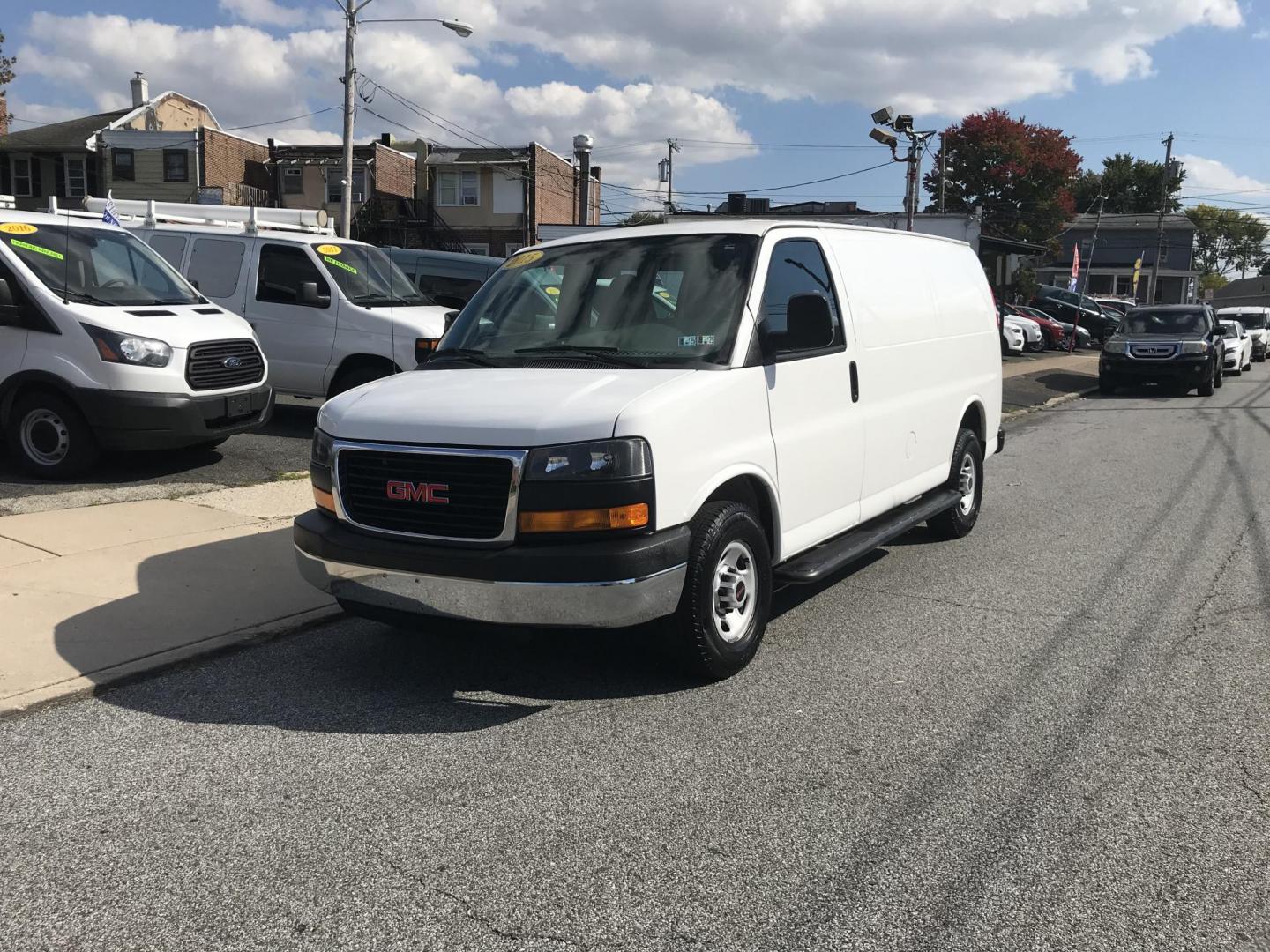 2015 White /Gray GMC Savana G2500 Cargo (1GTW7FCF6F1) with an 4.8L V8 FFV engine, 6-Speed Automatic transmission, located at 577 Chester Pike, Prospect Park, PA, 19076, (610) 237-1015, 39.886154, -75.302338 - 2015 GMC Savana 2500 Cargo Van: power locks and windows, new PA inspection, runs LIKE NEW! This vehicle comes inspected and has been given a bumper to bumper safety check. It is very clean, reliable, and well maintained. We offer a unique pay plan that is known for being the easiest and fastest f - Photo#2